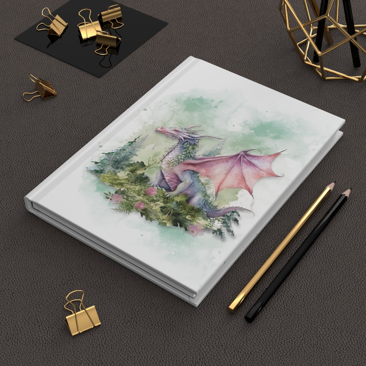Fey Warden Dragon - Hardcover Journal