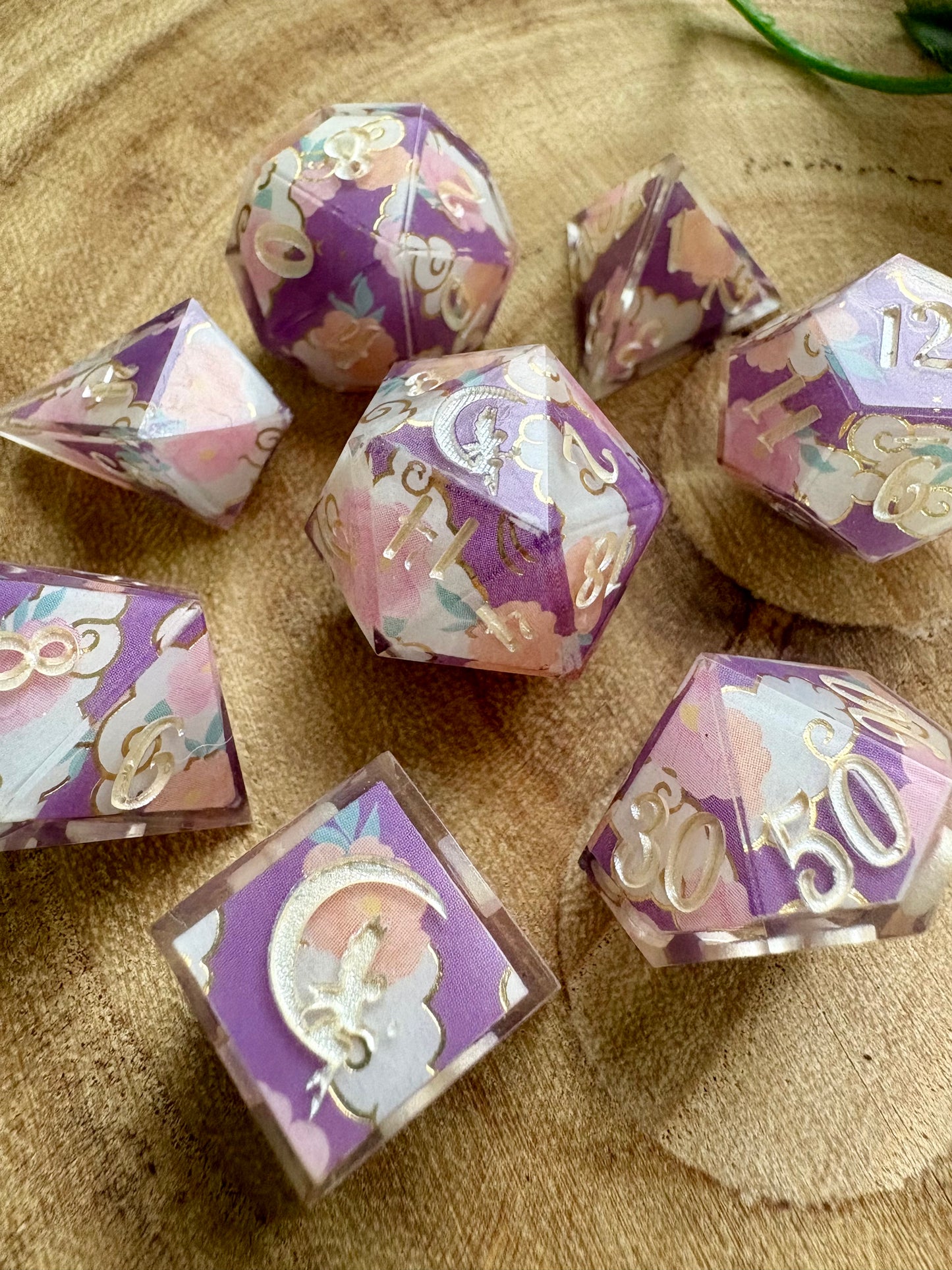 "Promises at Twilight" Dice Set