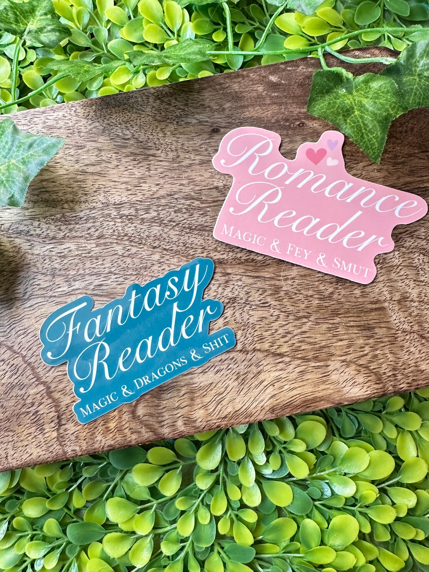 Romance Reader Sticker