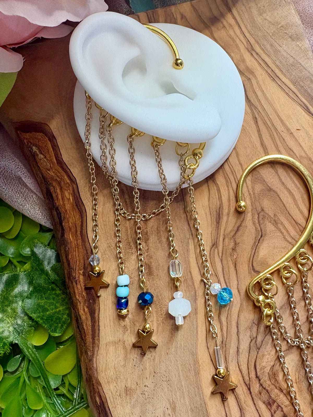 Stars Fall Ear Cuffs