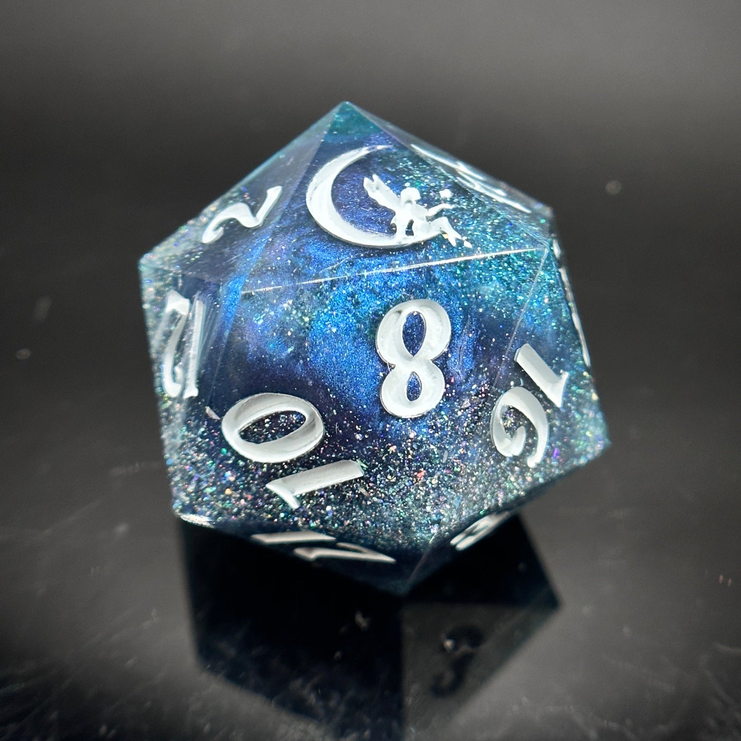 "Midnights" 8pc Dice Set
