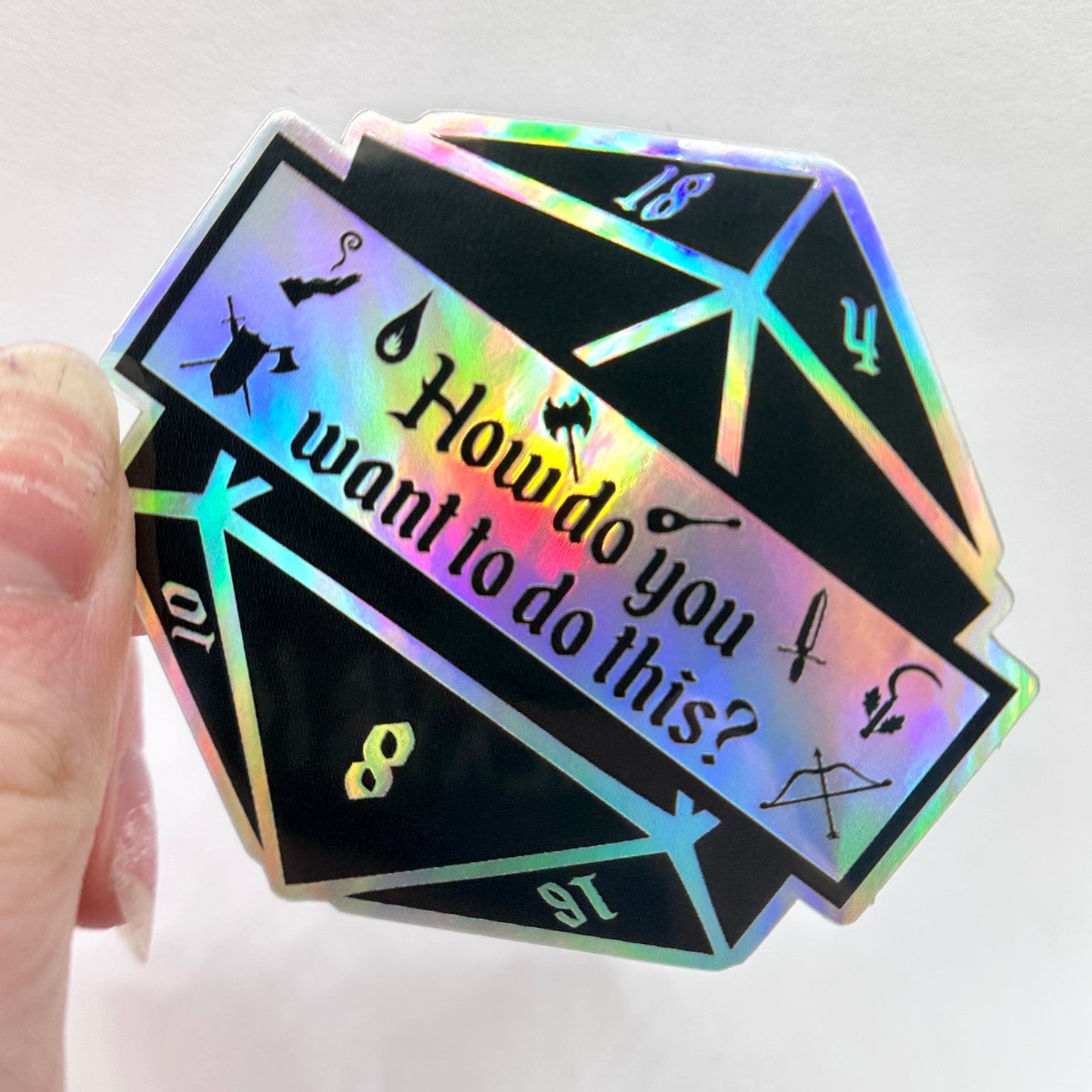 How Do You Want To Do This Sticker