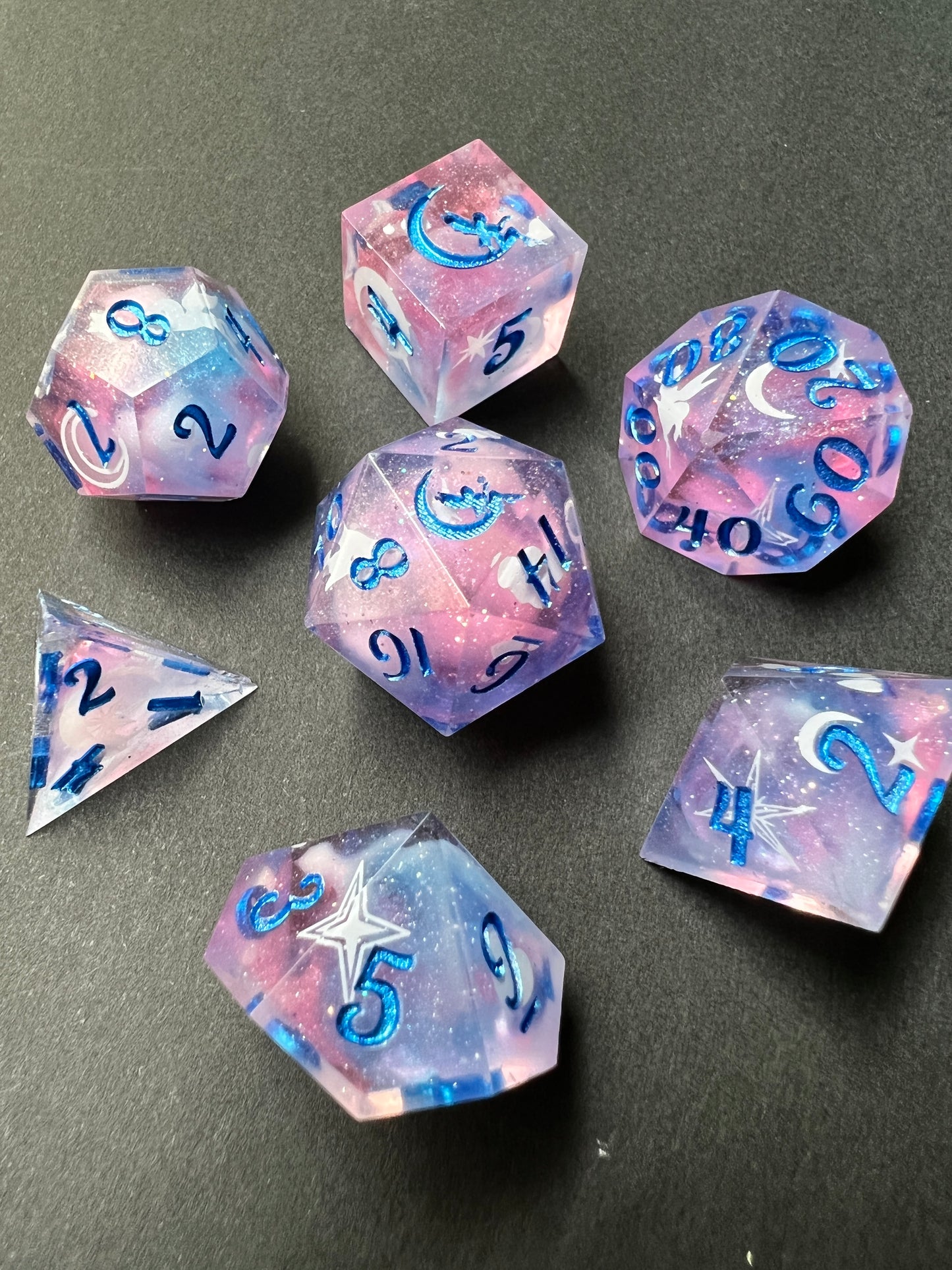 Sailor Moon 7pc Dice Set