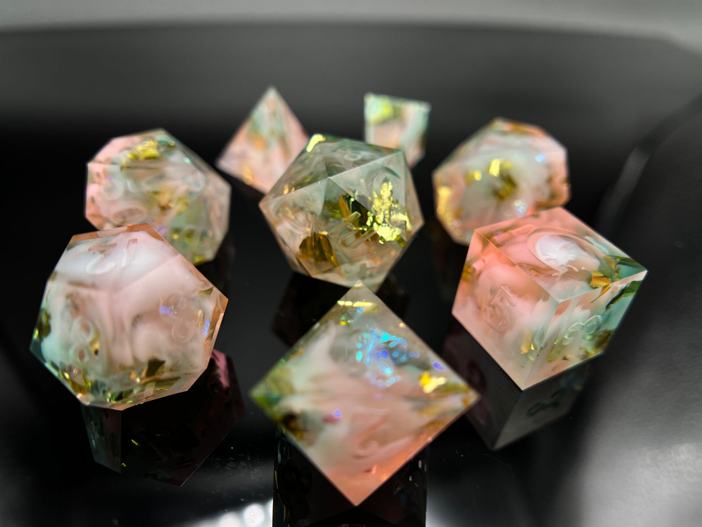 "Briar Rose" Dice Set