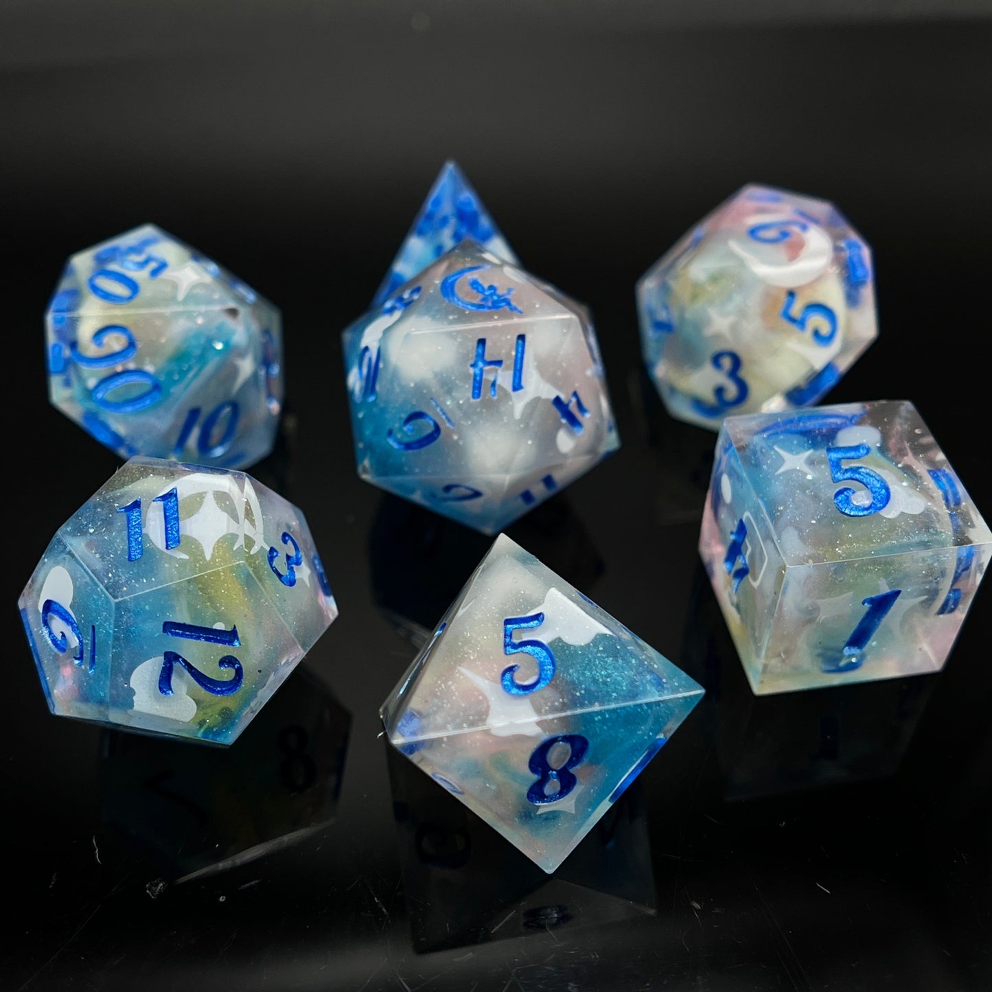 Sailor Moon 7pc Dice Set