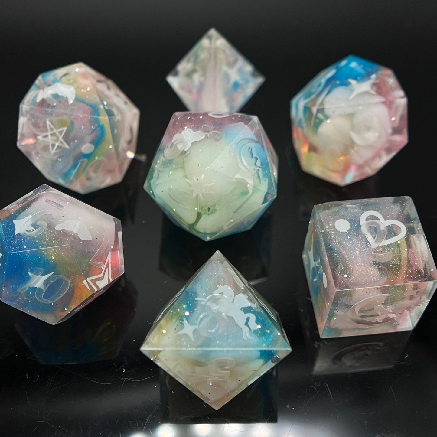 Sailor Moon 7pc Dice Set