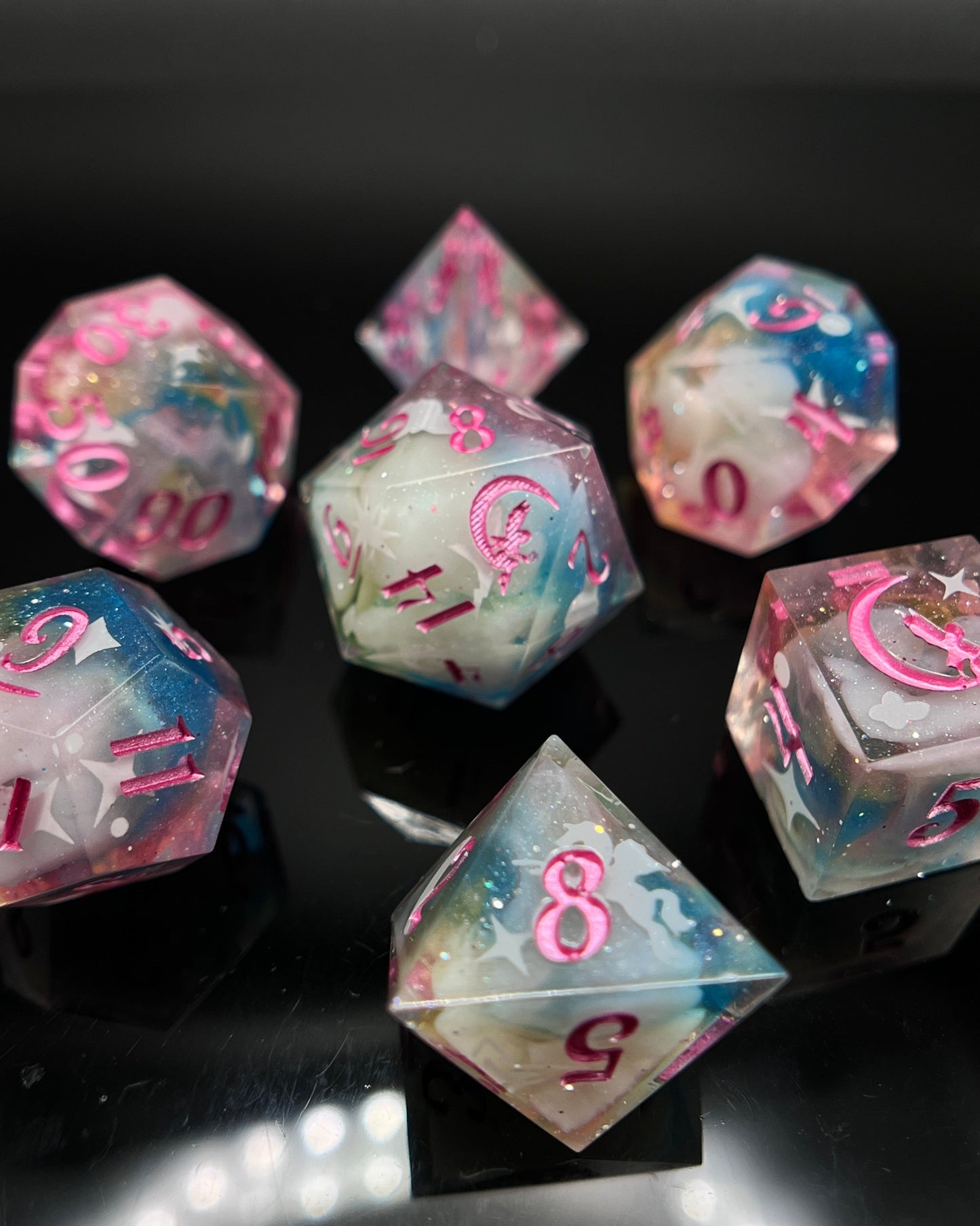 Sailor Moon 7pc Dice Set