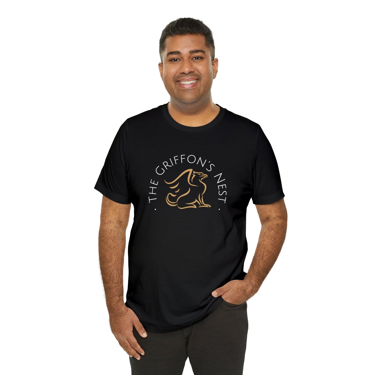 Unisex Griffon's Nest Logo "Got Dice?" Tee