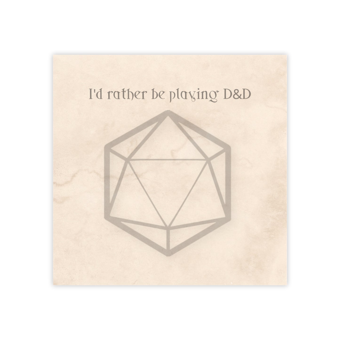 Rather Be Playing D&D Post-It Notes