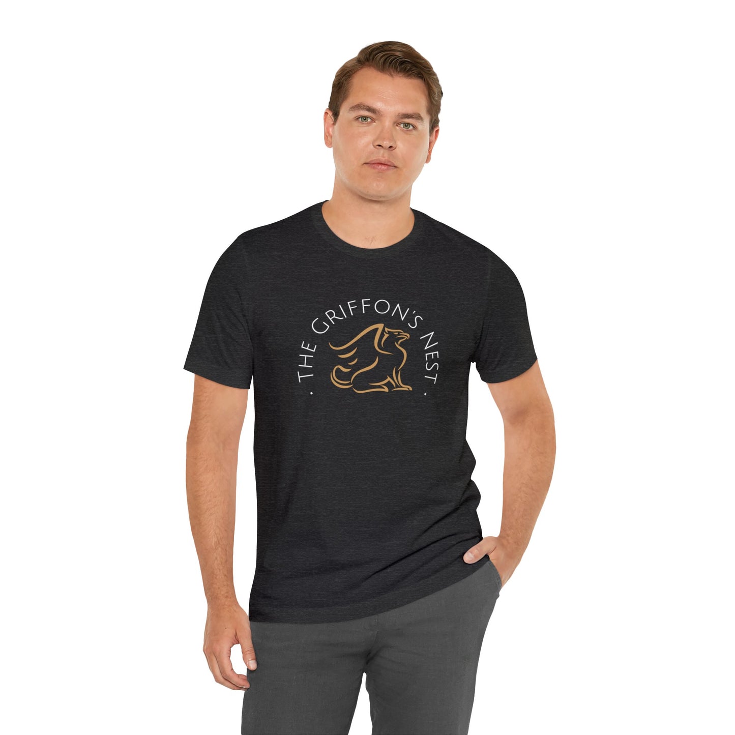 Unisex Griffon's Nest Logo "Got Dice?" Tee