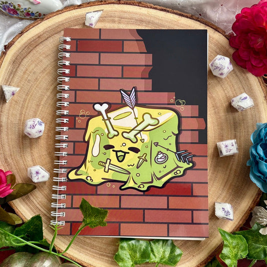 Jelly Cube Dungeon Reusable Sticker Collecting Book