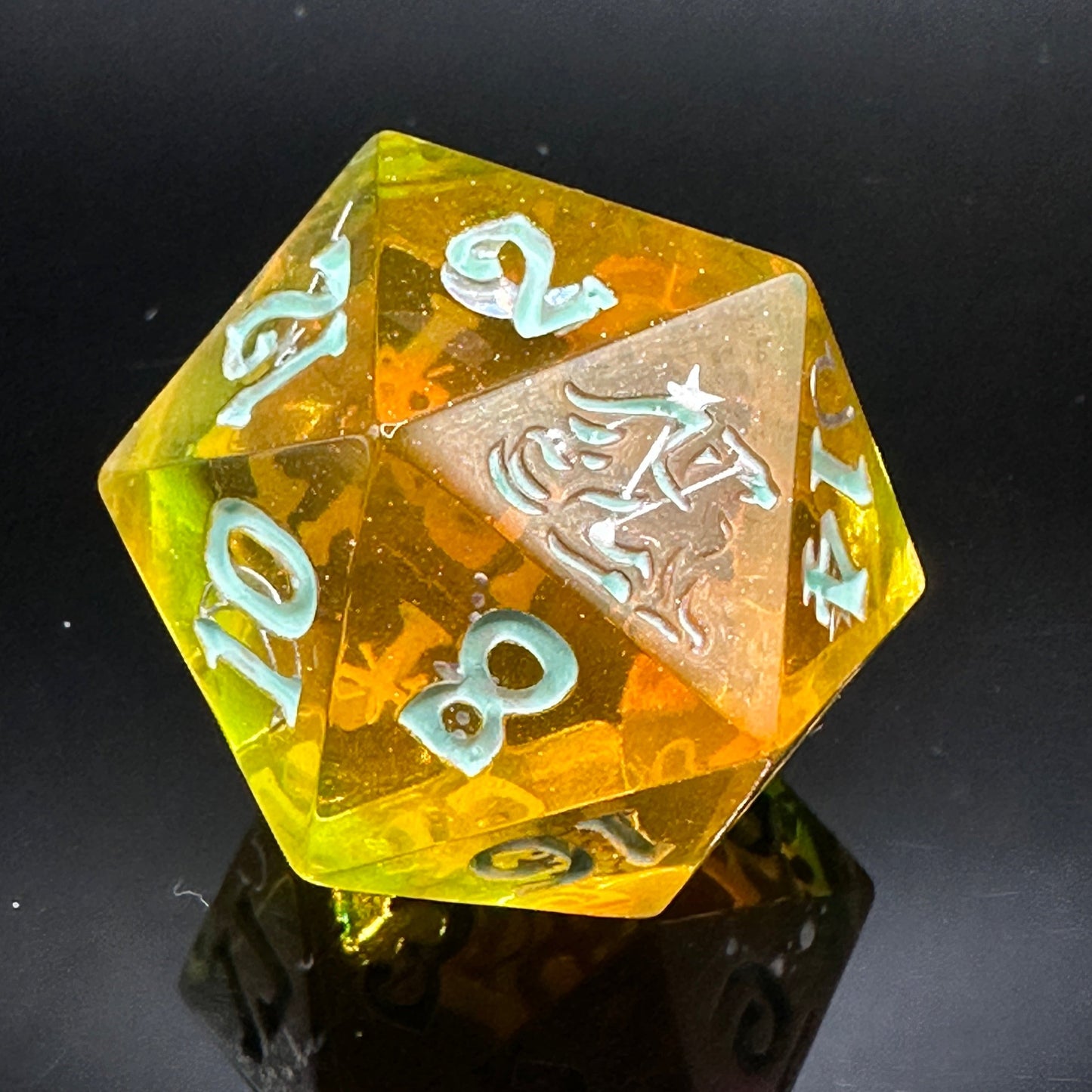 "Citrus Sunrise" 32mm Jumbo D20