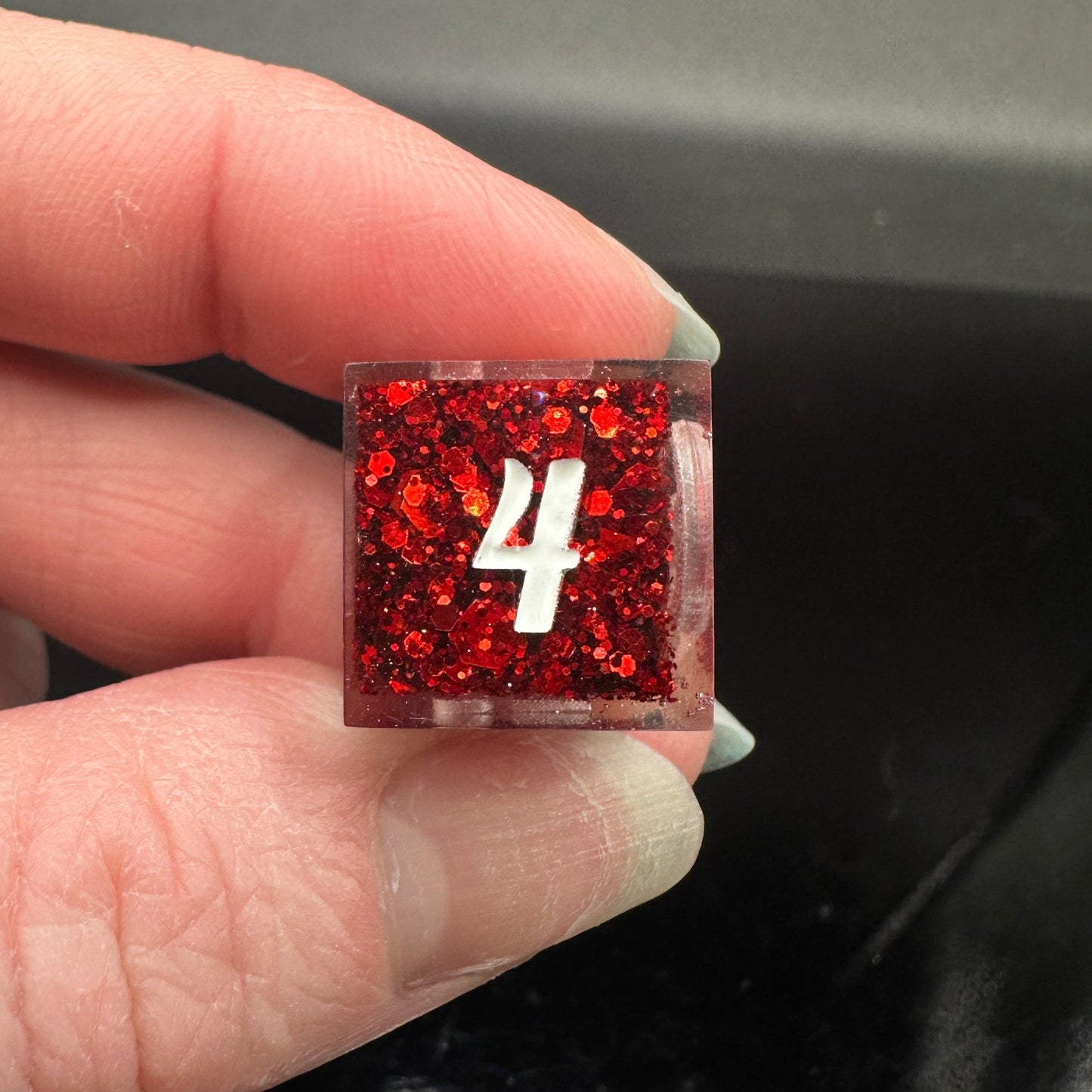 "Ruby Slippers" Dice Set