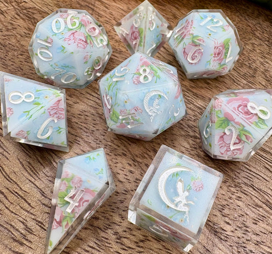 "Rococo Reverie" Dice Set