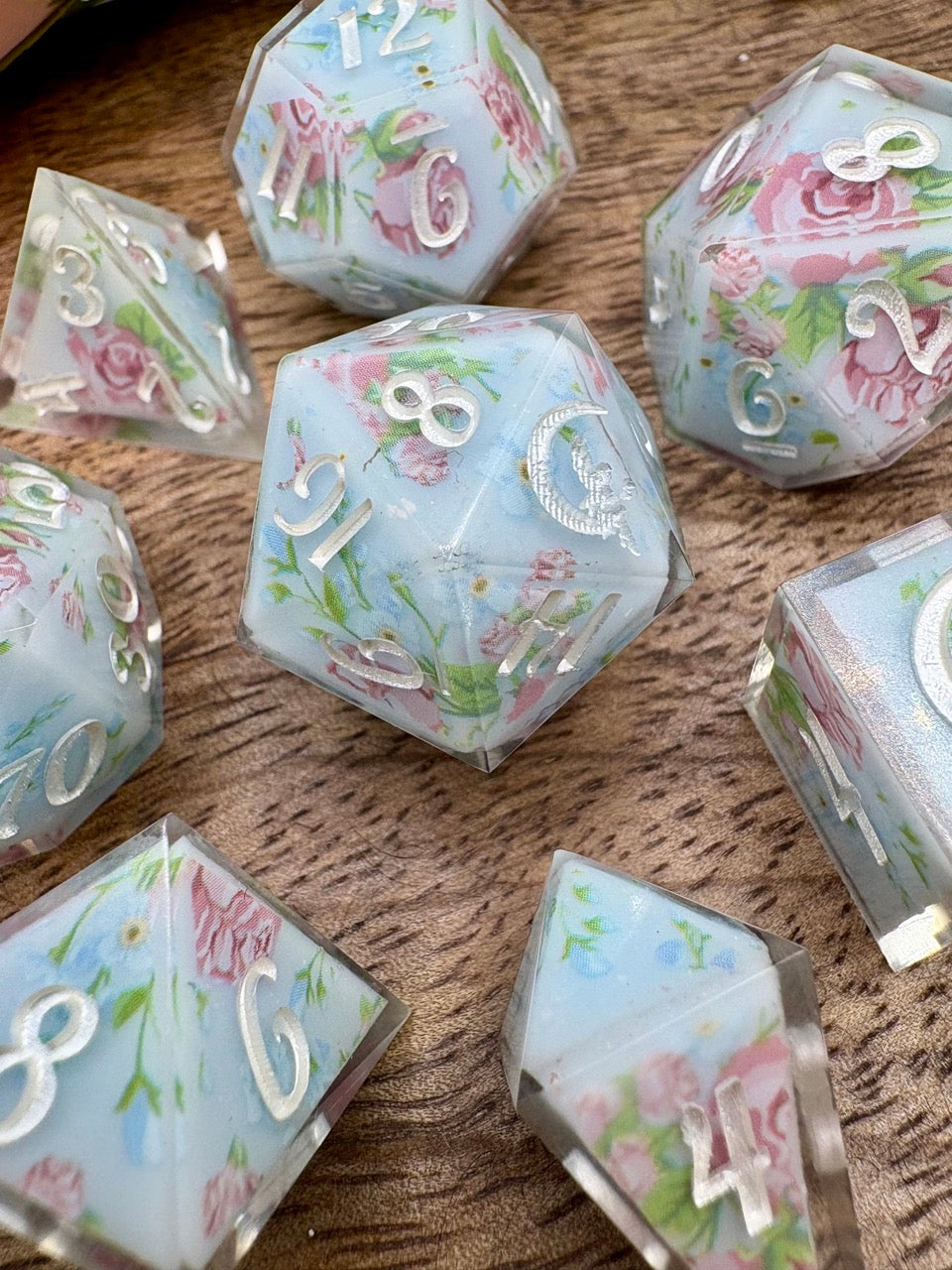 "Rococo Reverie" Dice Set