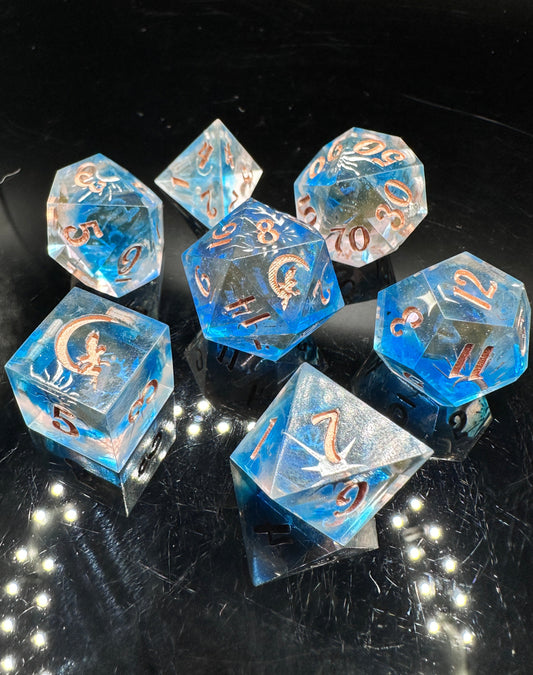 "Hope Prevails" 7Pc Dice Set