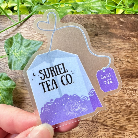 Suriel Tea Bag Sticker (ACOTAR)