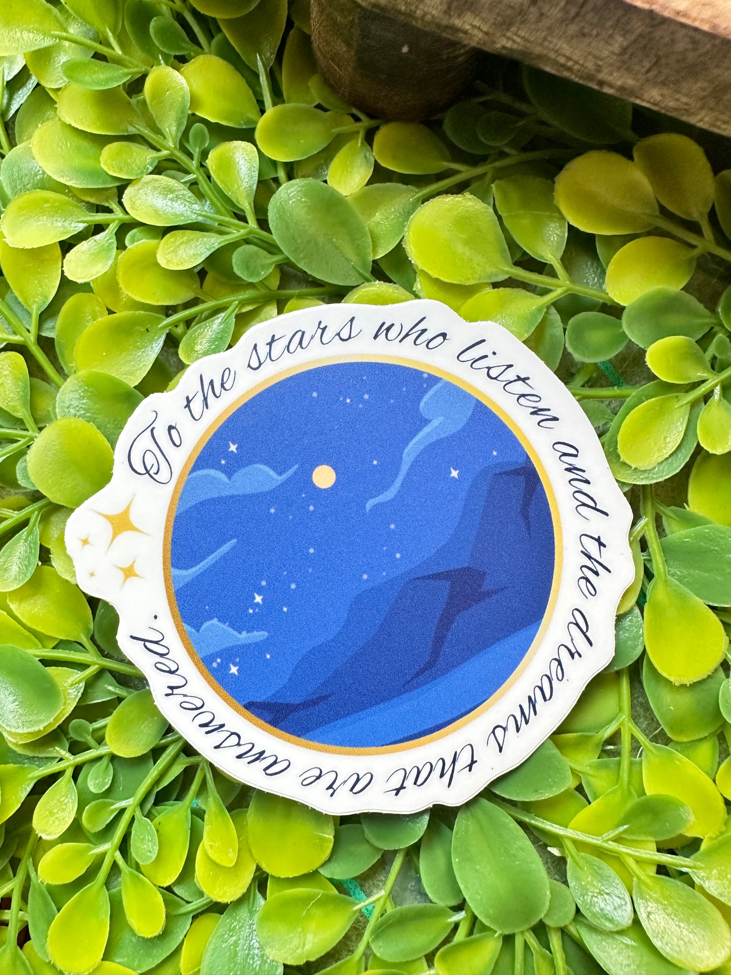 "To the stars who listen" Sticker (ACOTAR)