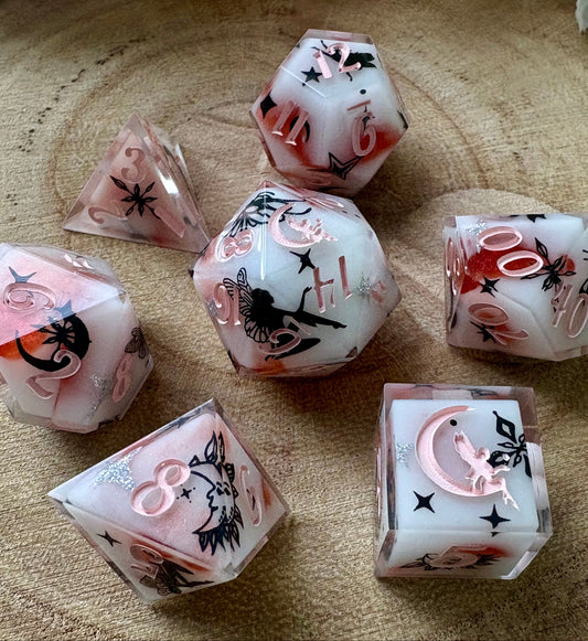 "A Fey Affair" Dice Set