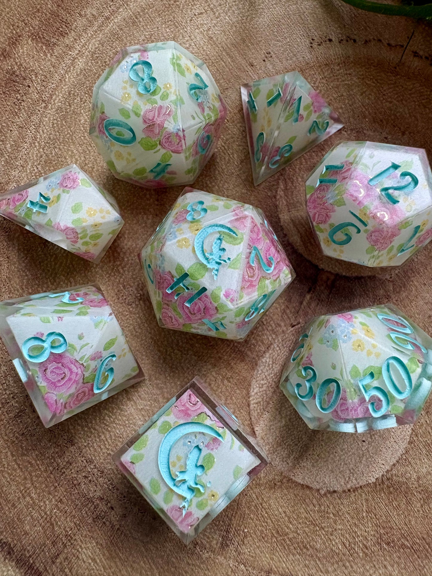 "Blushing Confessions" Dice Set