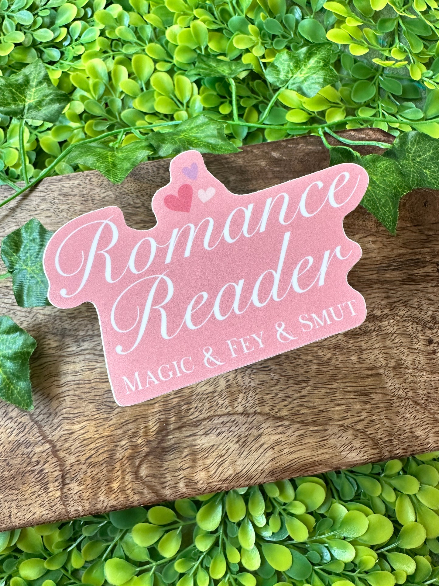 Romance Reader Sticker