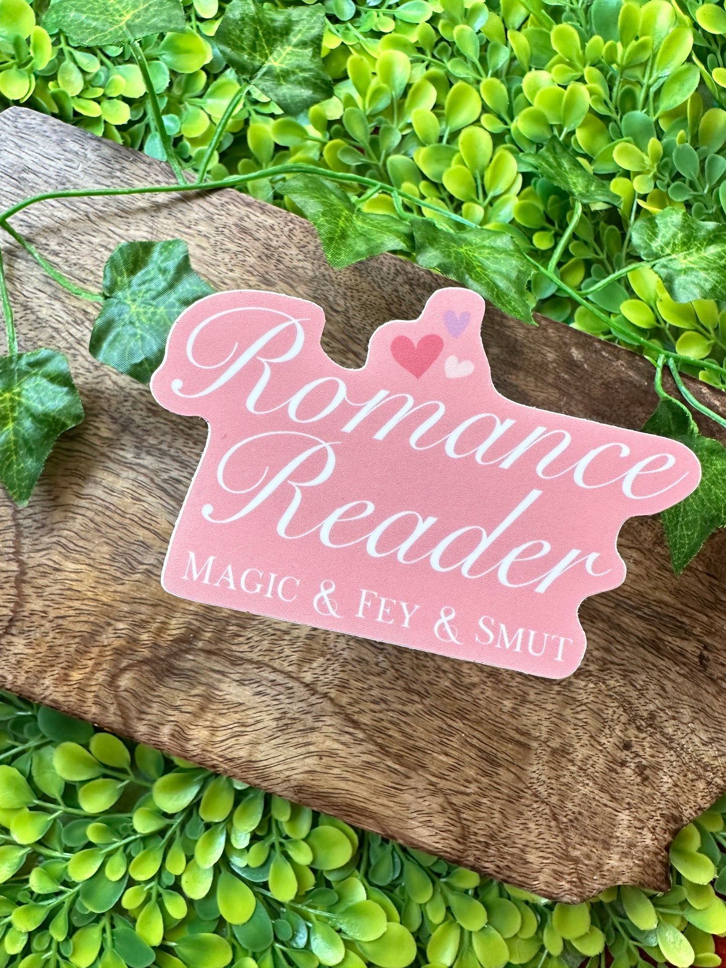 Romance Reader Sticker