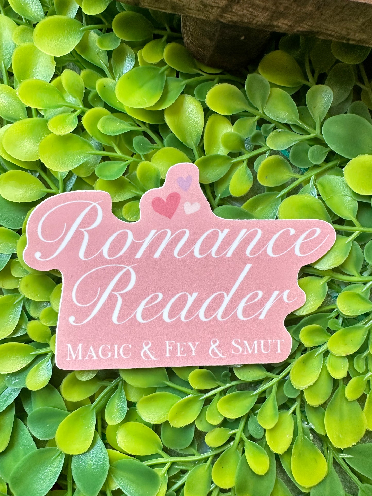 Romance Reader Sticker