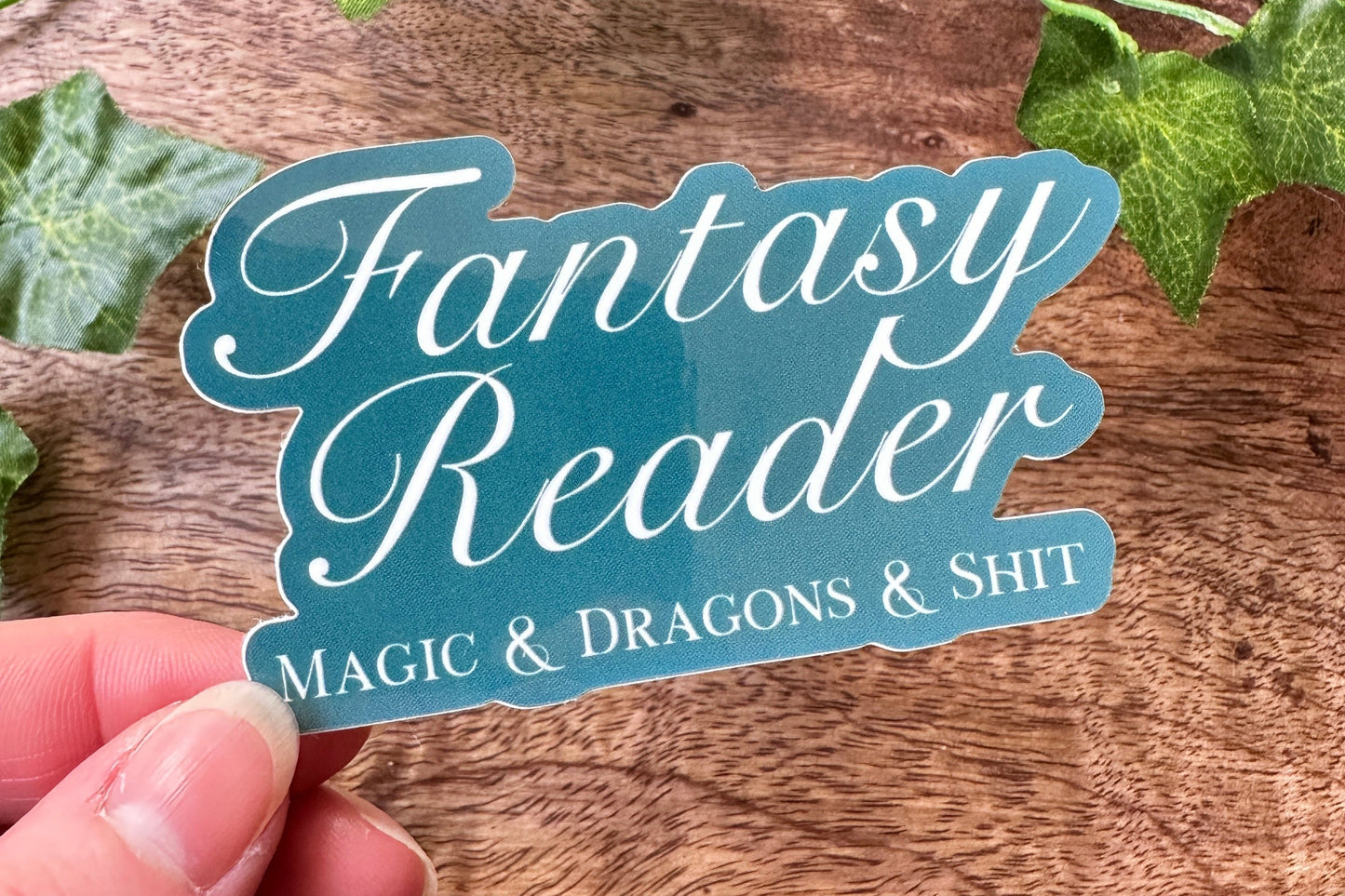 Fantasy Reader Sticker