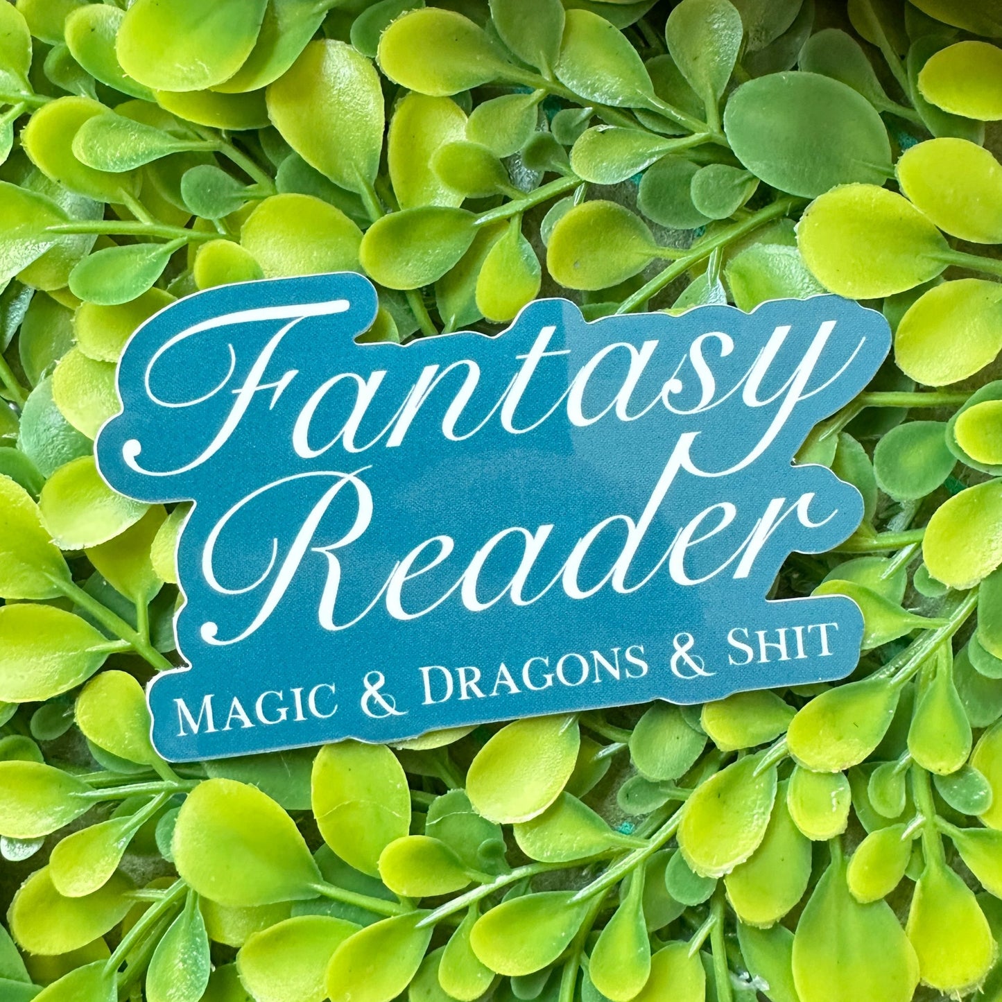 Fantasy Reader Sticker