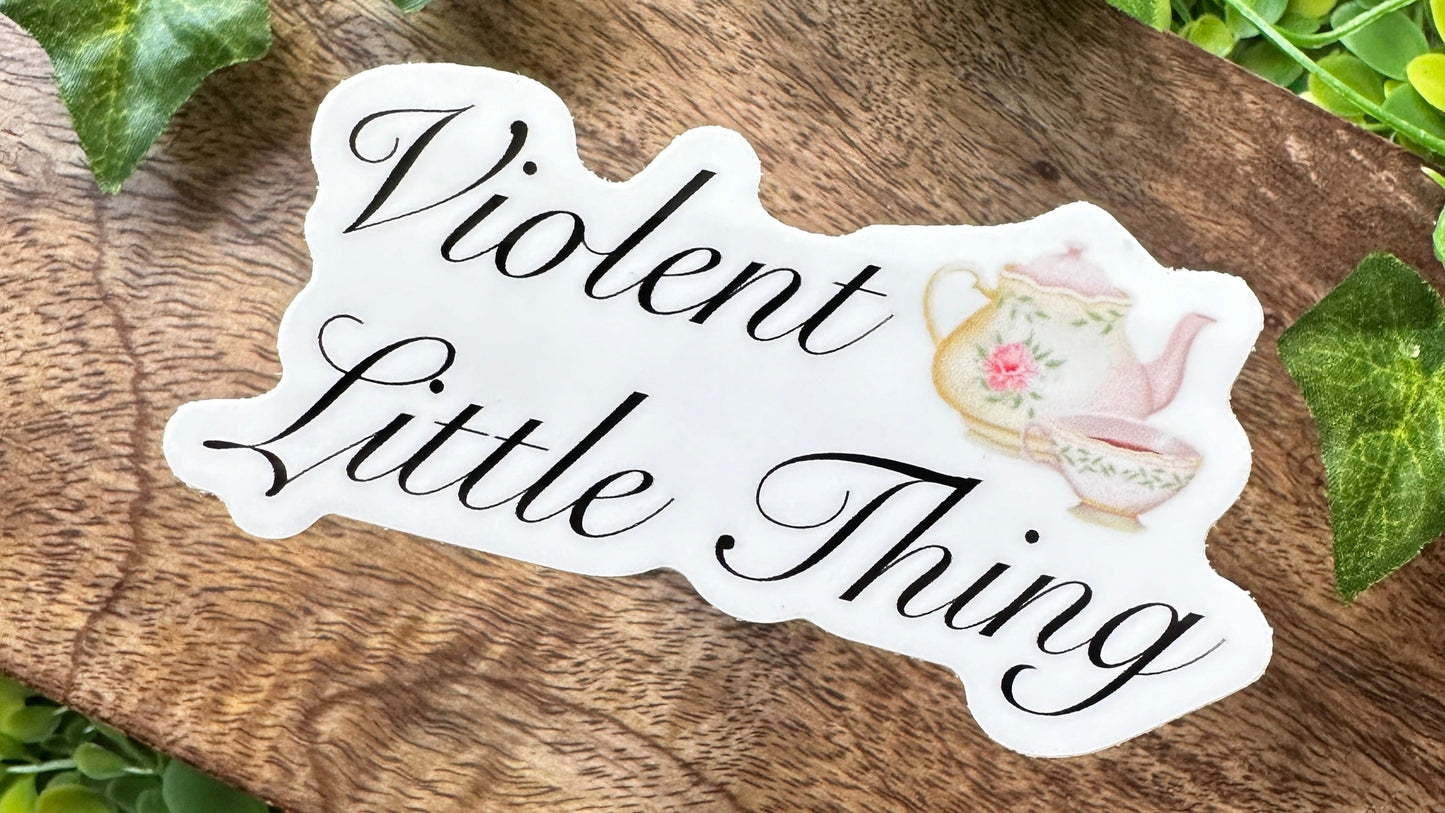 Violent Little Thing Sticker (Fourth Wing)