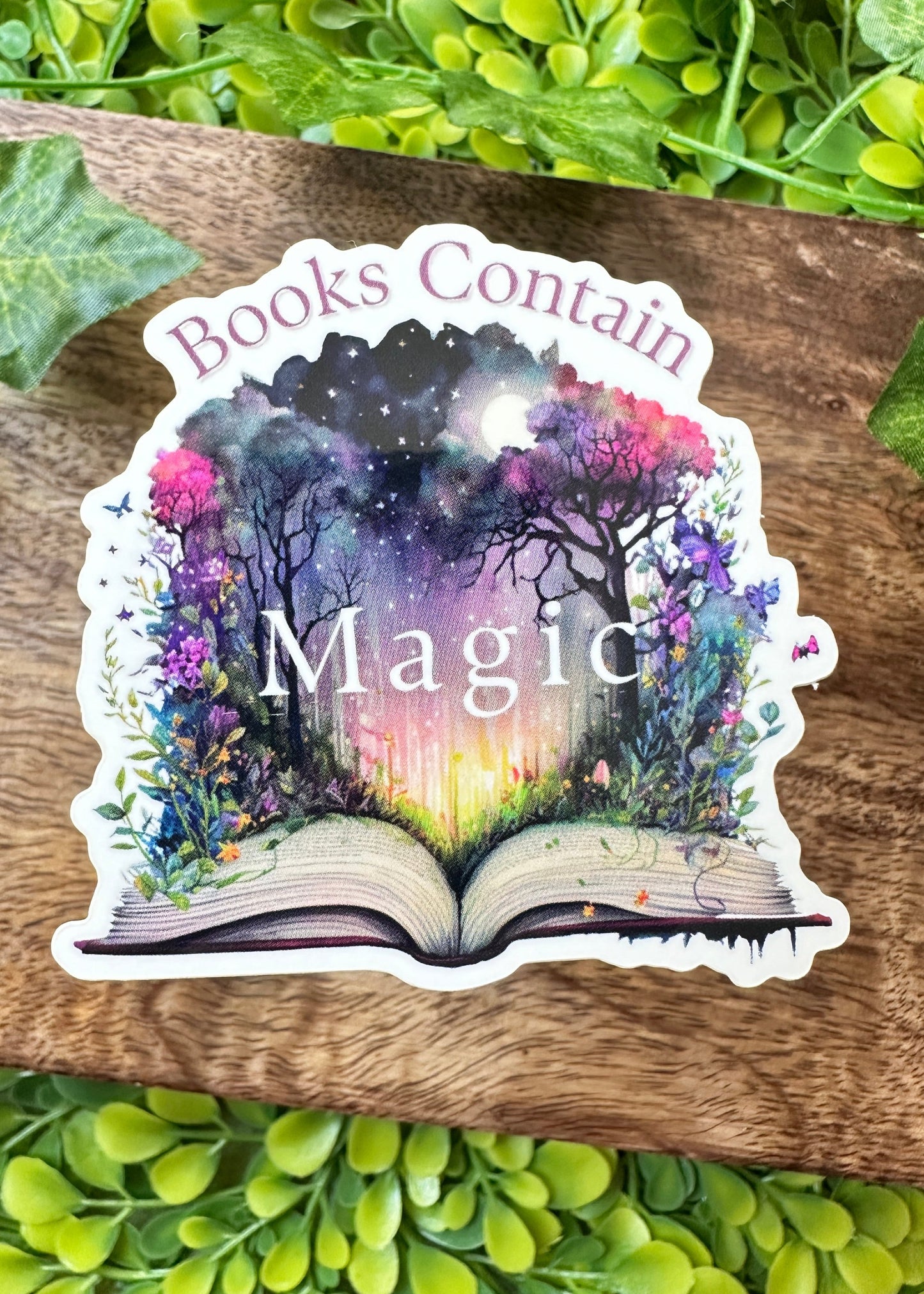 Books Contain Magic Sticker