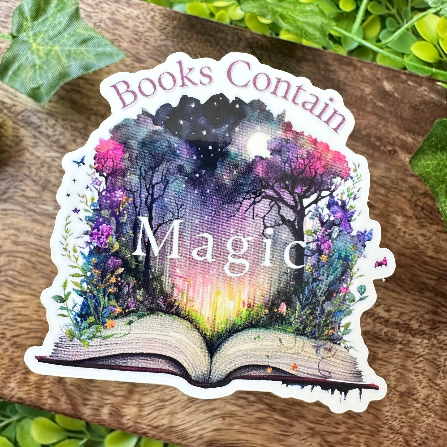 Books Contain Magic Sticker