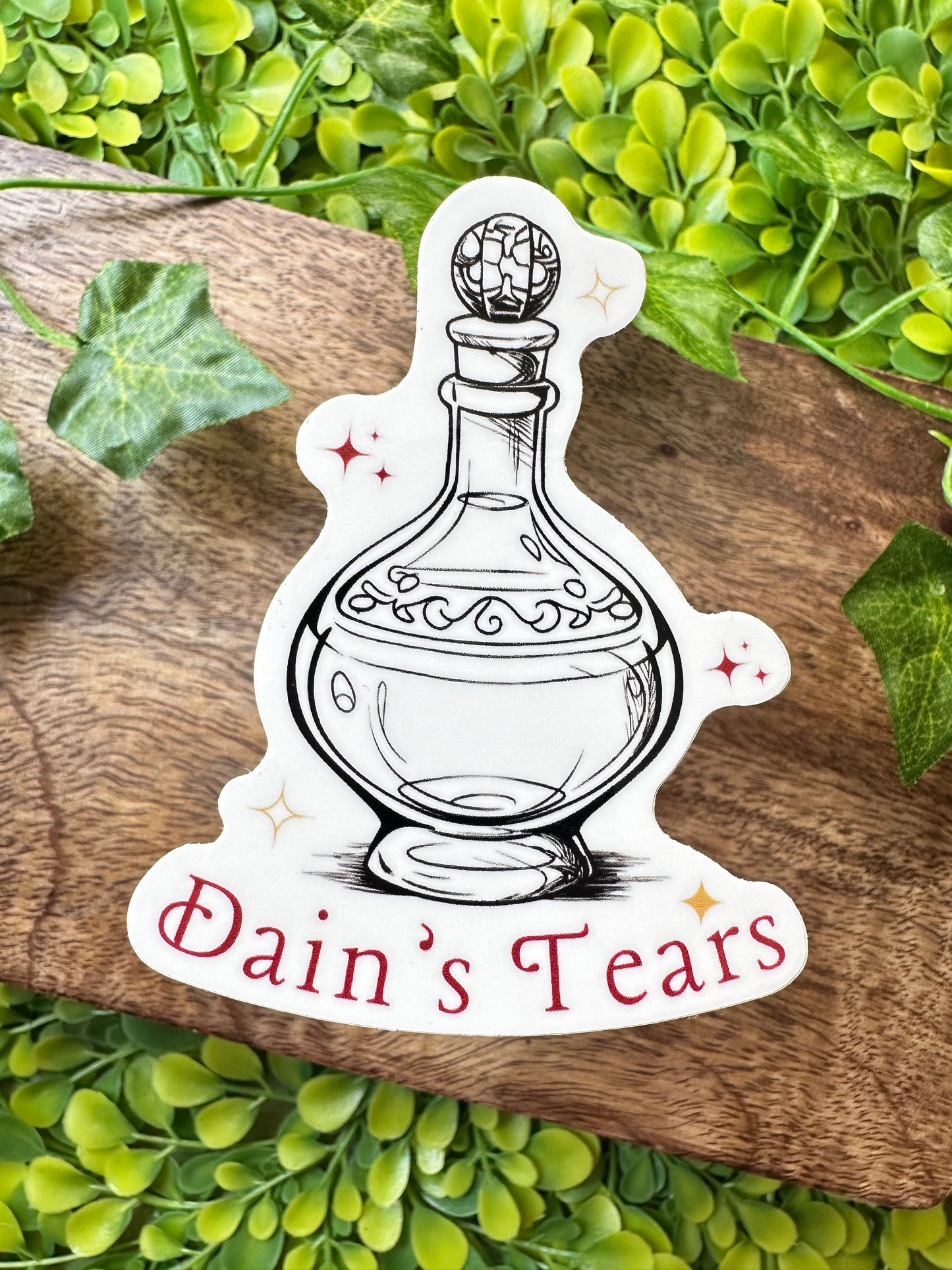 Dain's Tears Potion Bottle Stickers (Fourth Wing)