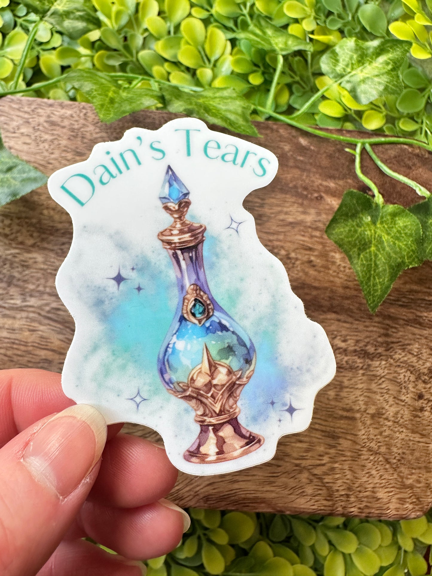 Dain's Tears Potion Bottle Stickers (Fourth Wing)