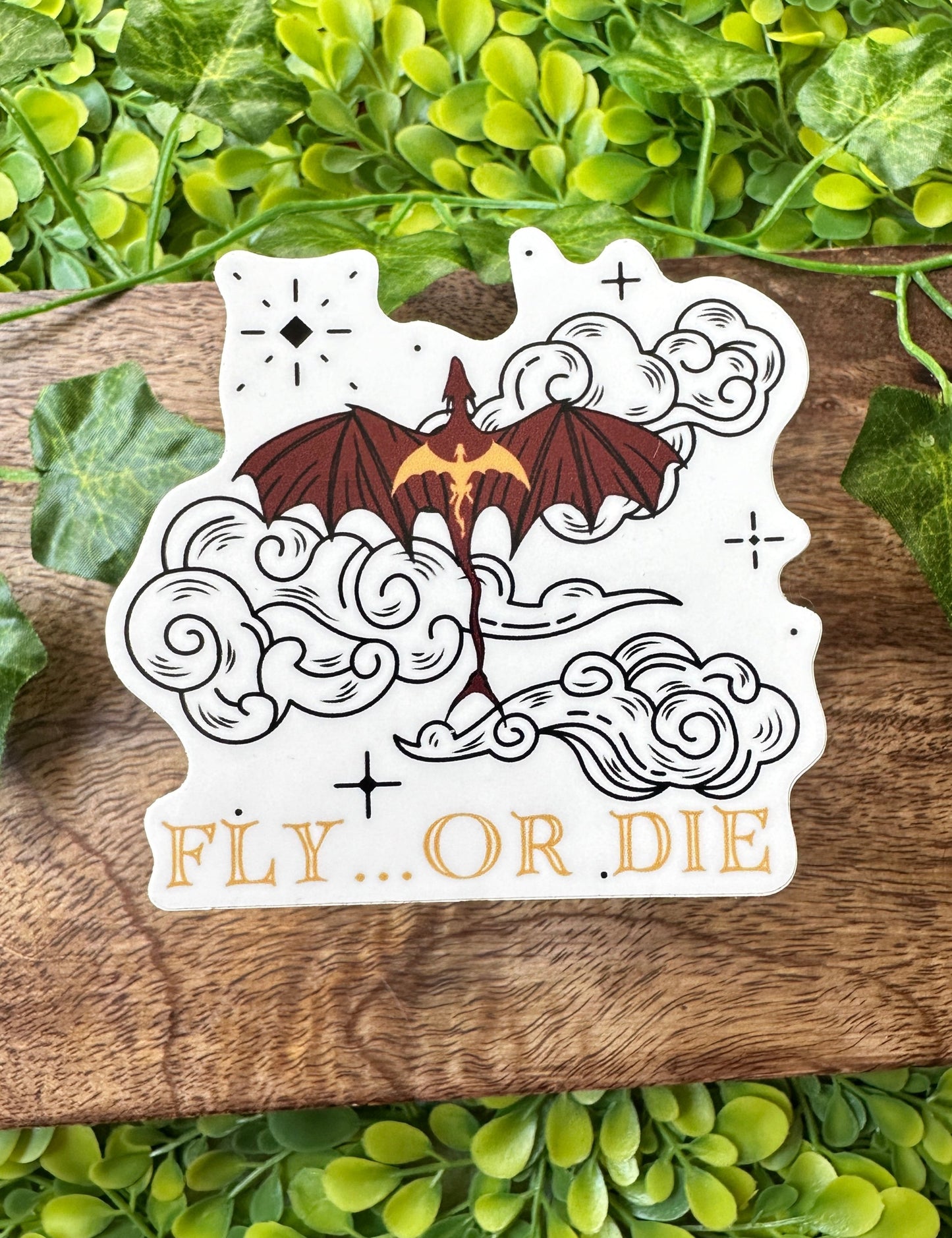 Fly or Die Sticker (Fourth Wing)