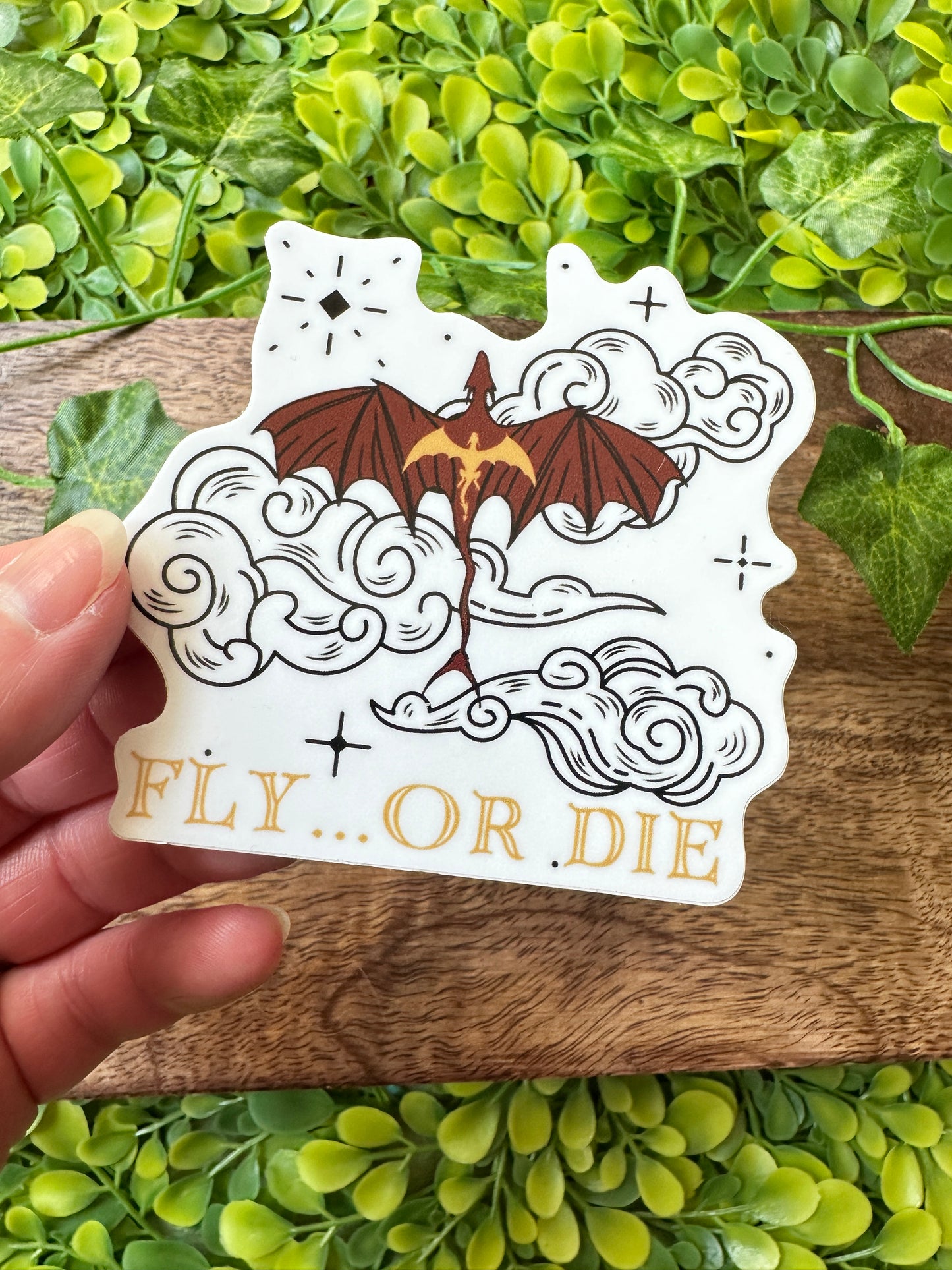 Fly or Die Sticker (Fourth Wing)