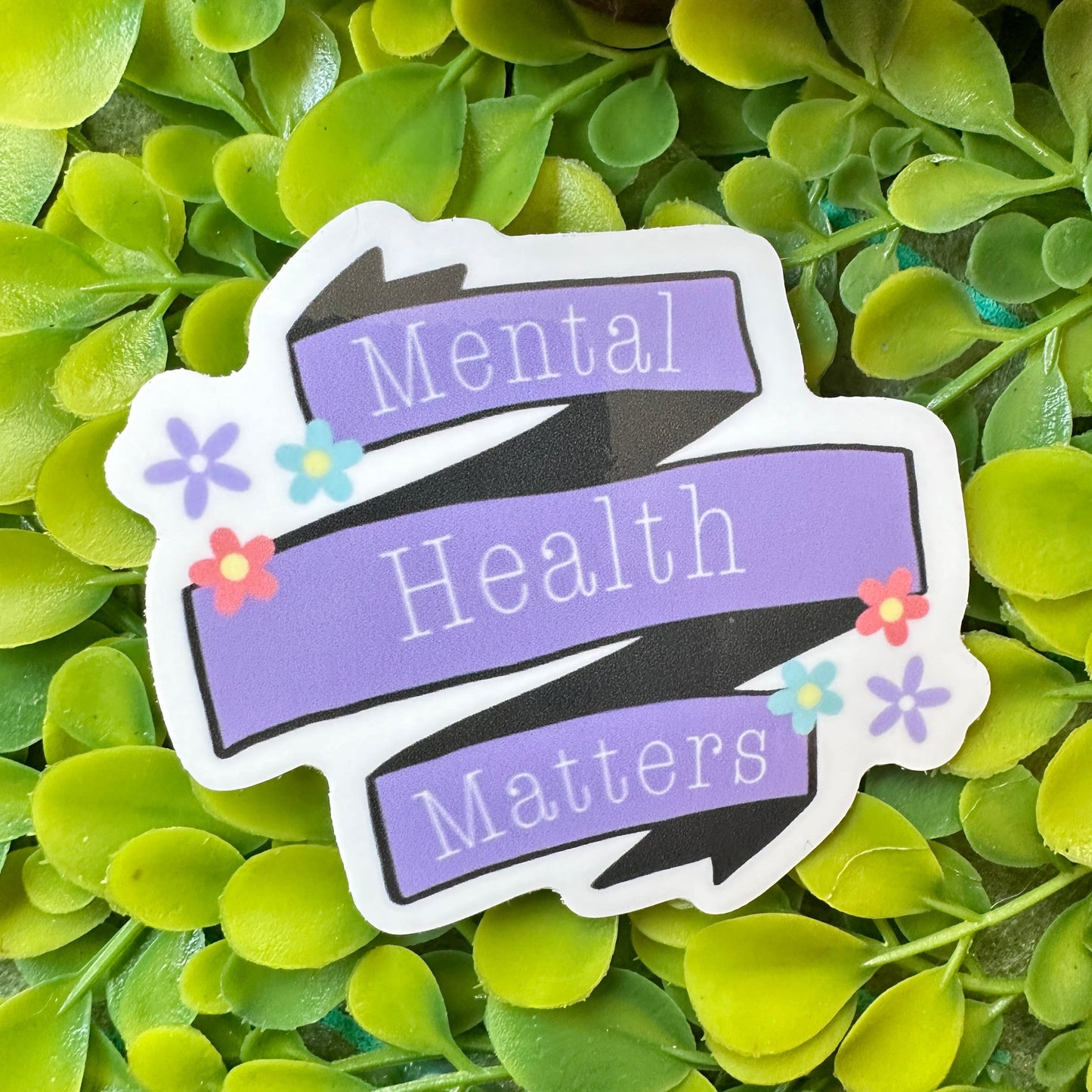 Mental Health Matters Banner Sticker