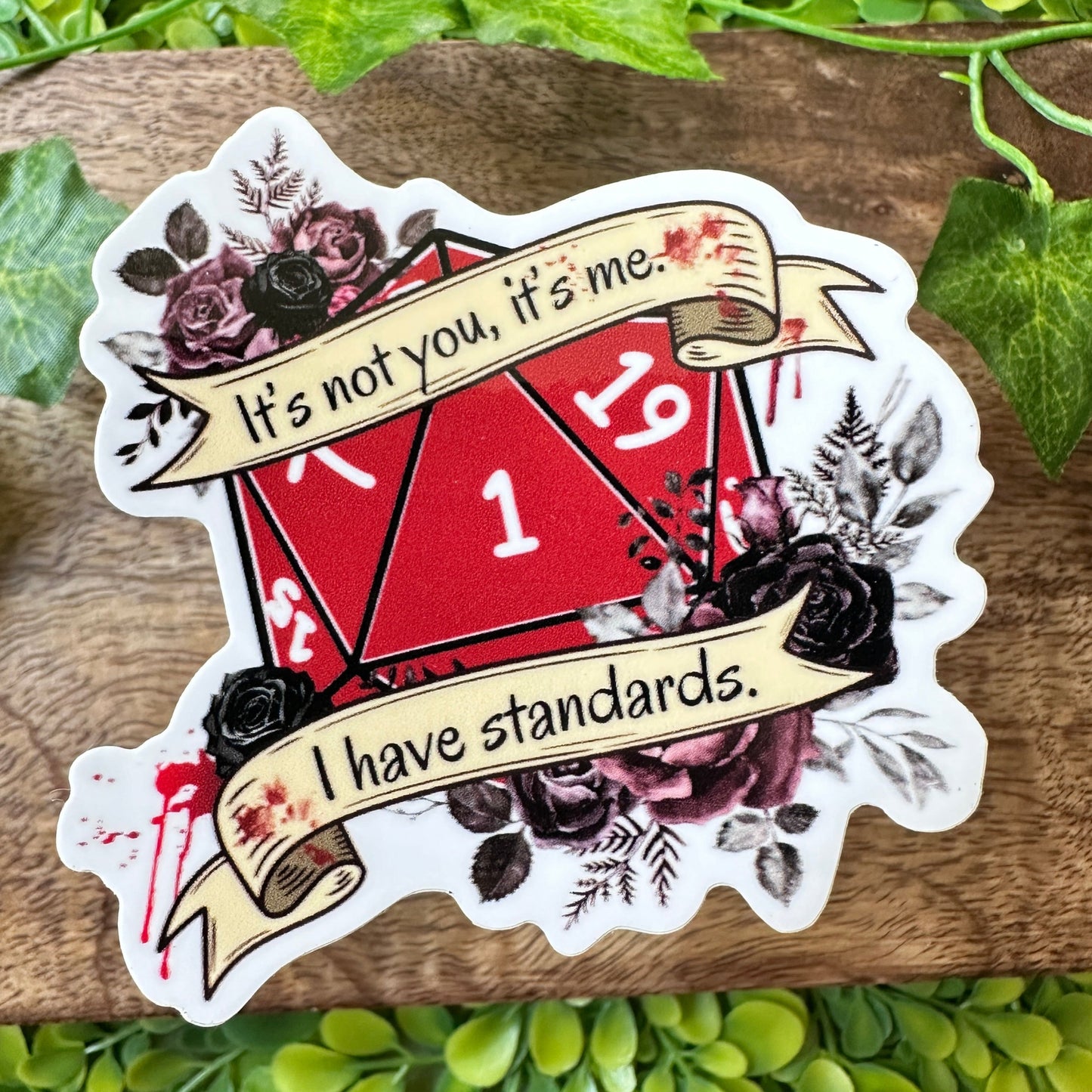 "I have standards" BG3 Astarion Sticker