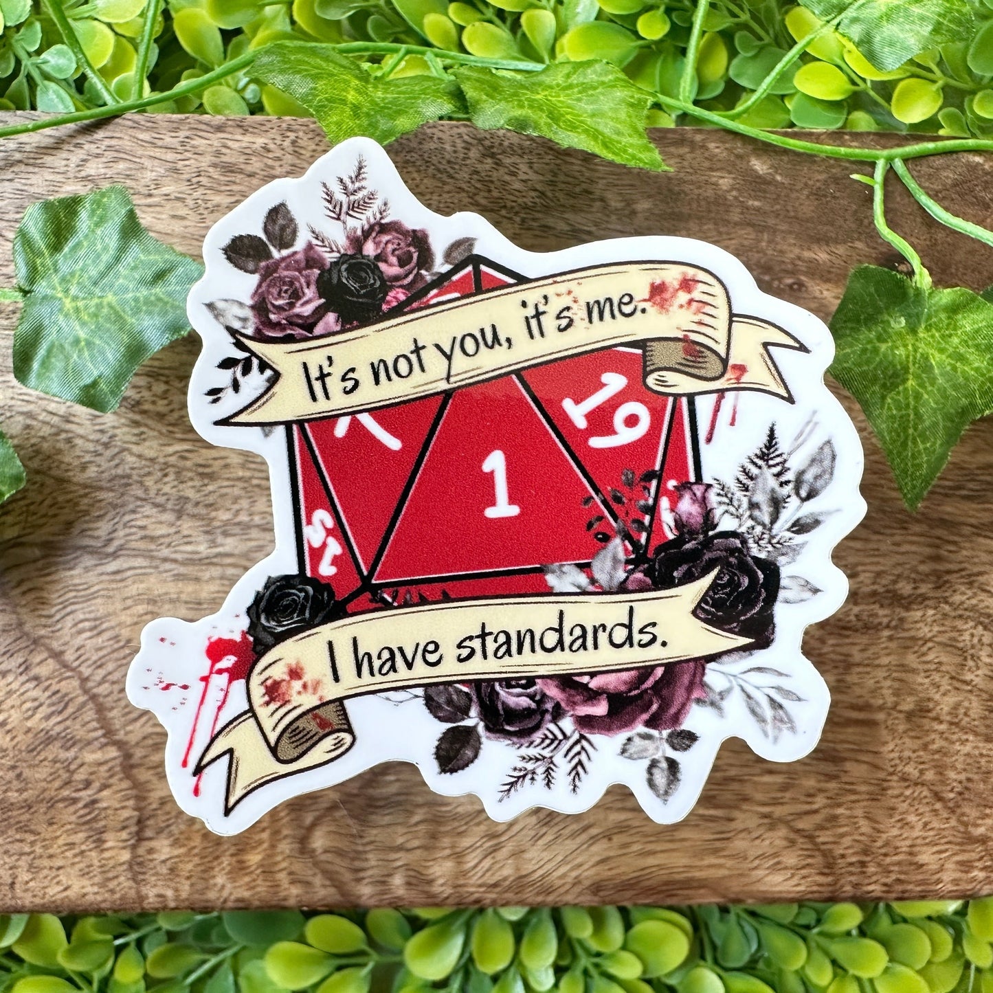 "I have standards" BG3 Astarion Sticker