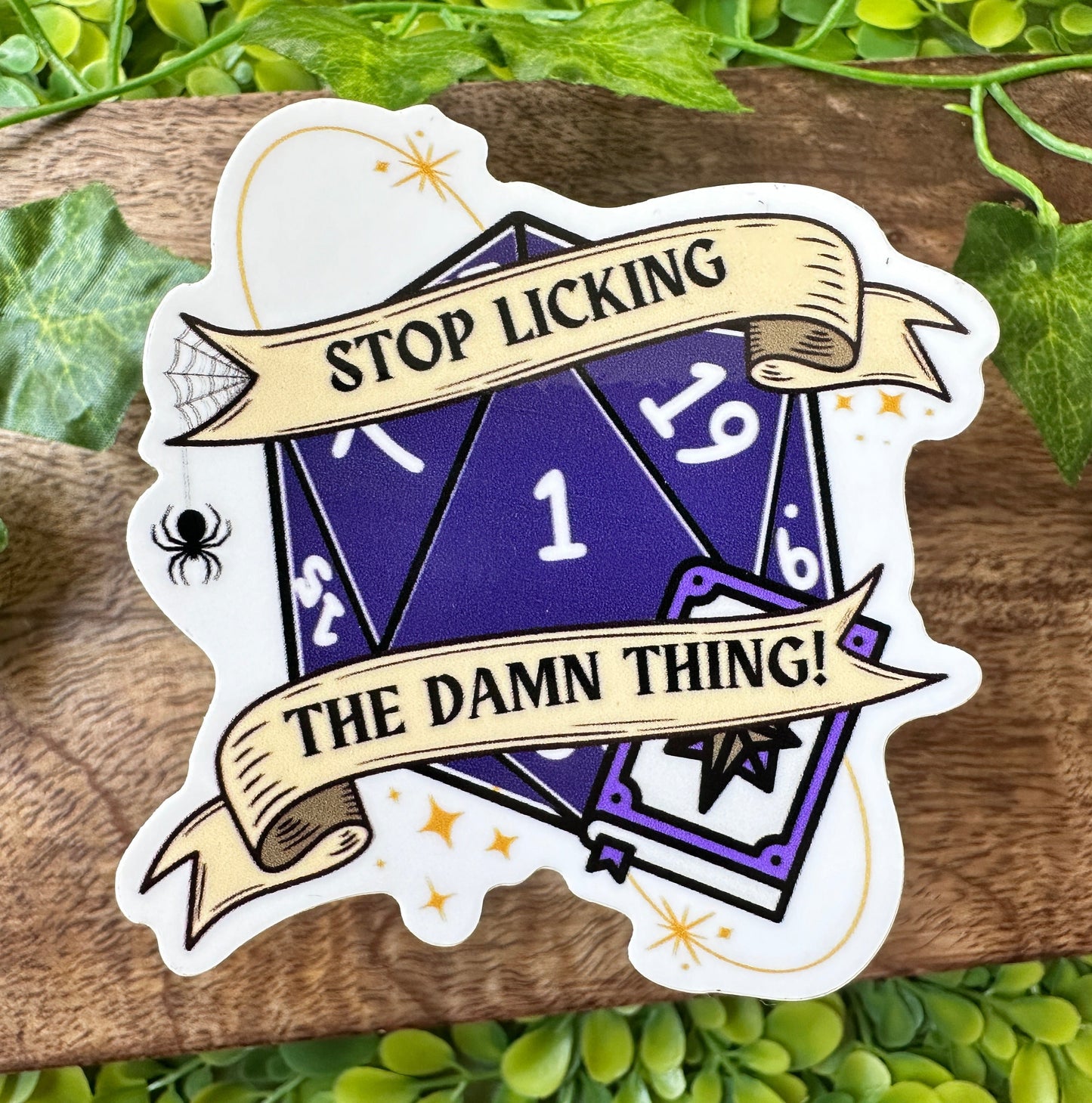 "Stop licking the damn thing!" BG3 Gale Sticker