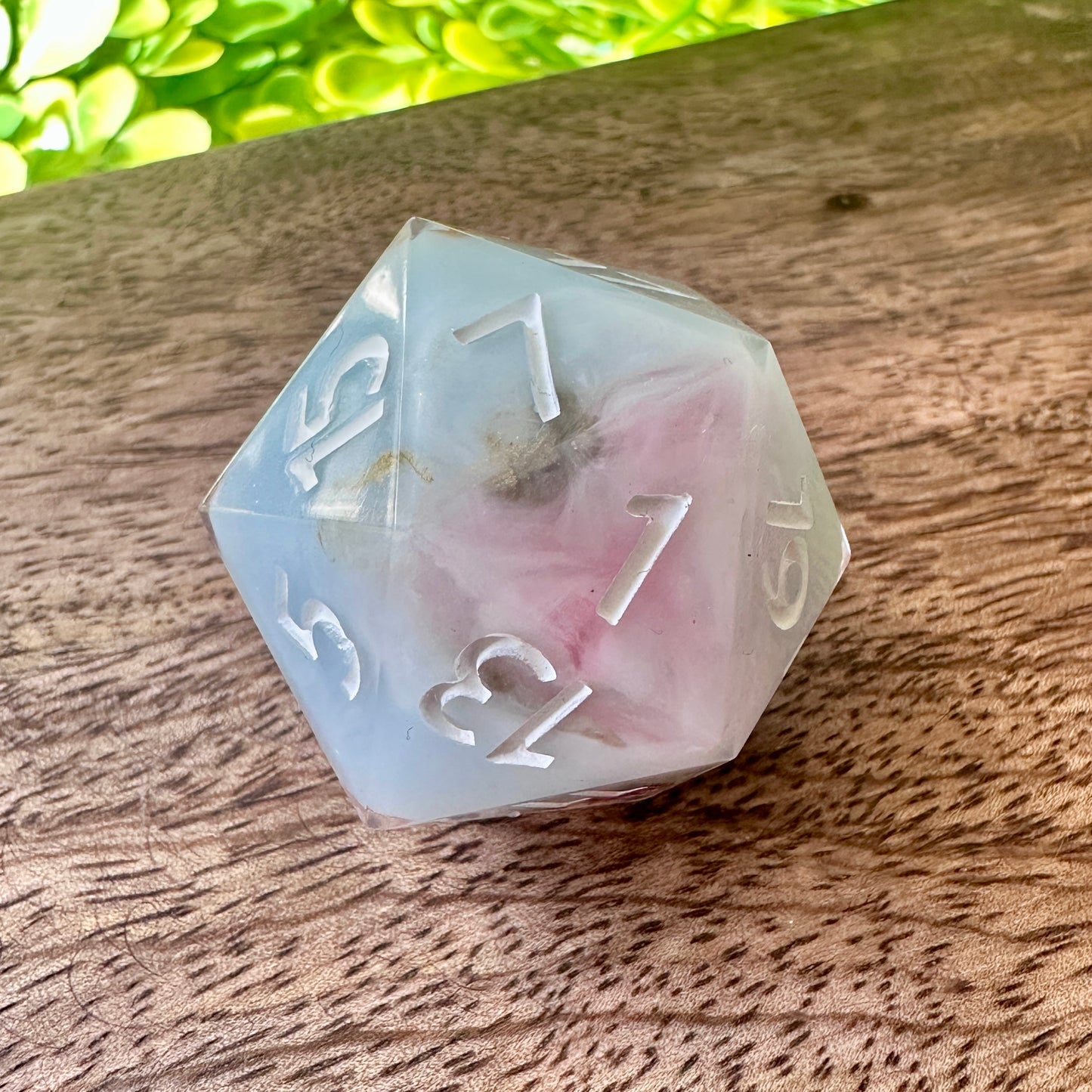 "Love Spell" - Geode D20