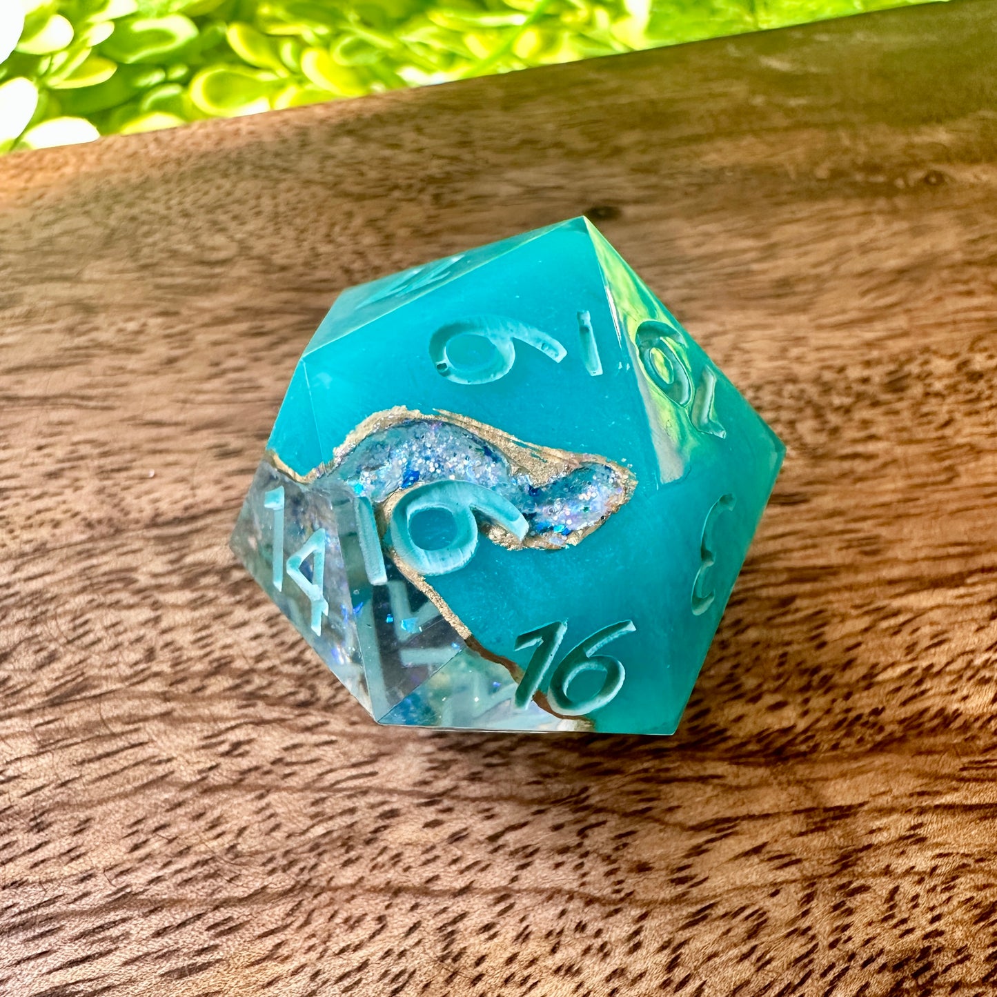 "Mermaid Cove" - Geode D20