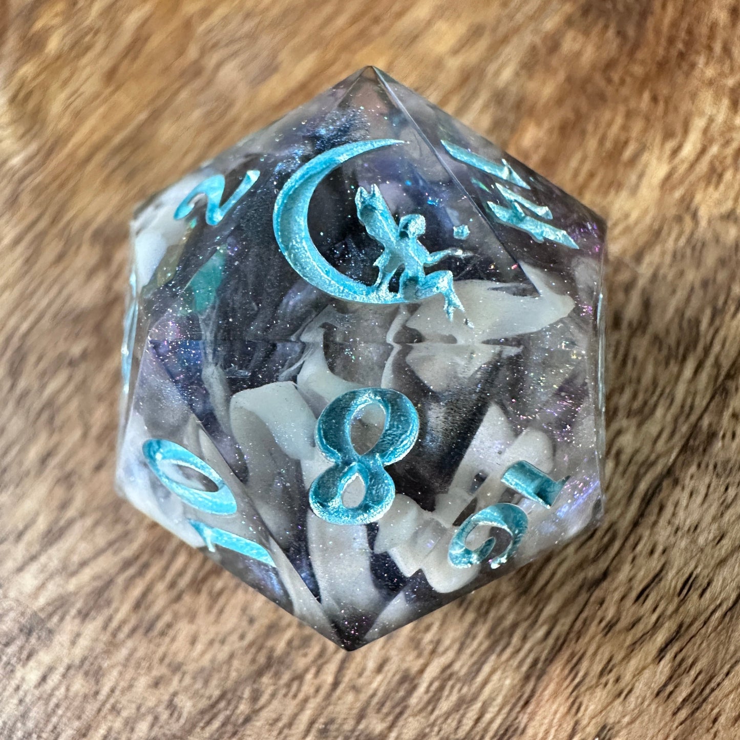 "From the Ether" 32mm Jumbo D20