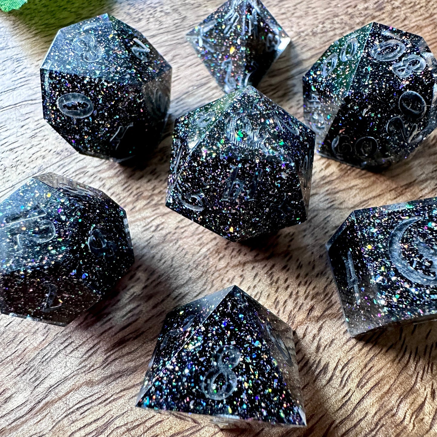 "Starstruck" Holographic Dice Set