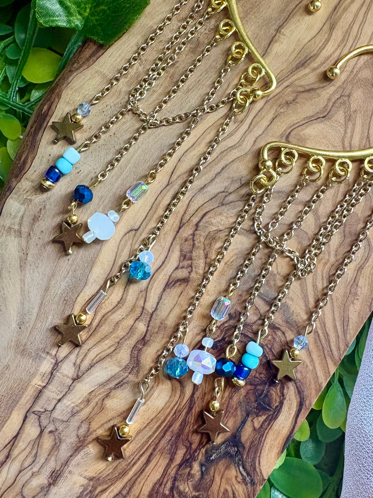 Stars Fall Ear Cuffs