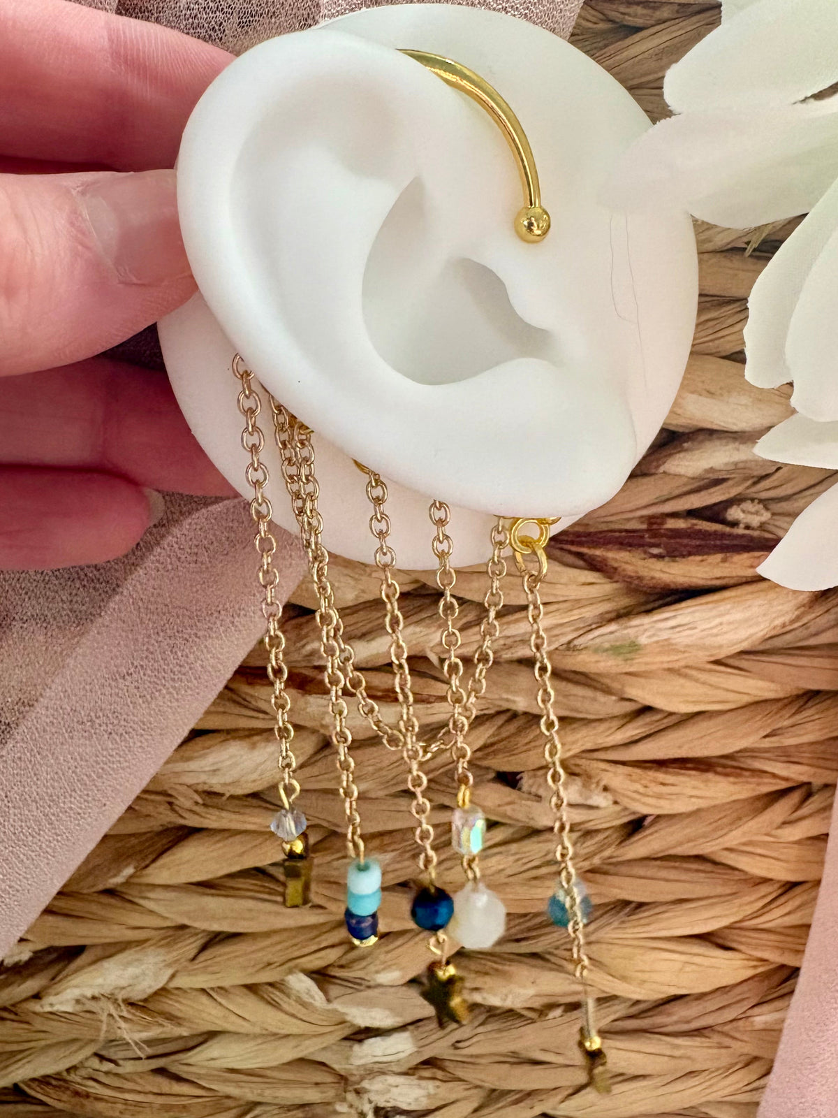 Stars Fall Ear Cuffs