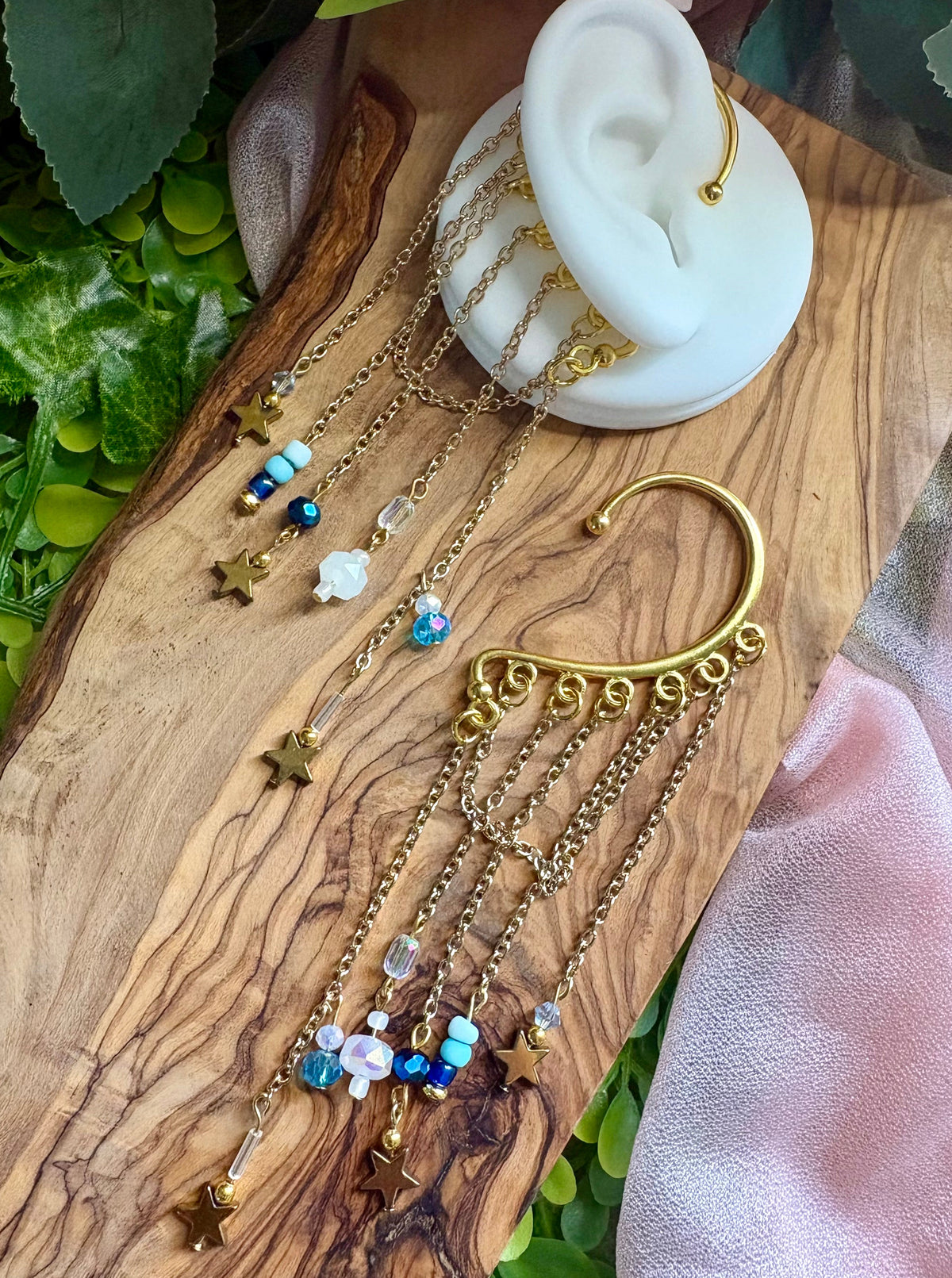 Stars Fall Ear Cuffs