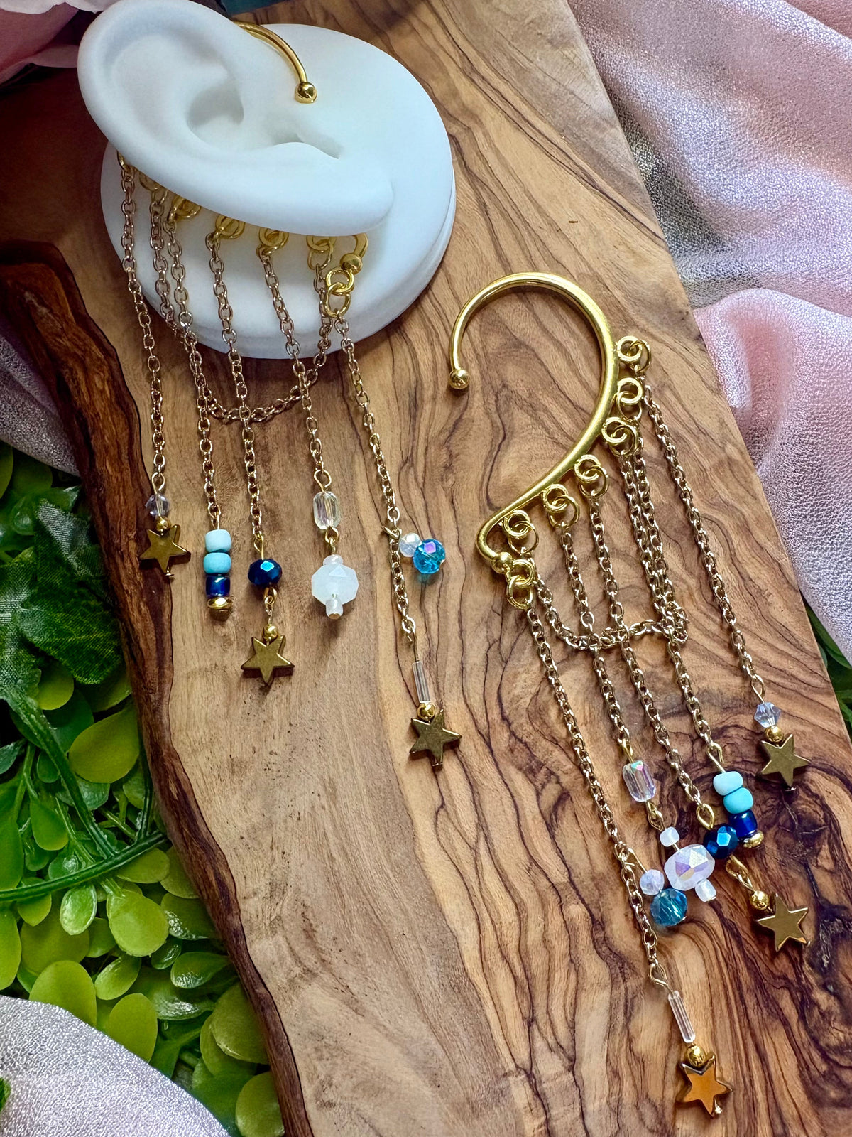 Stars Fall Ear Cuffs