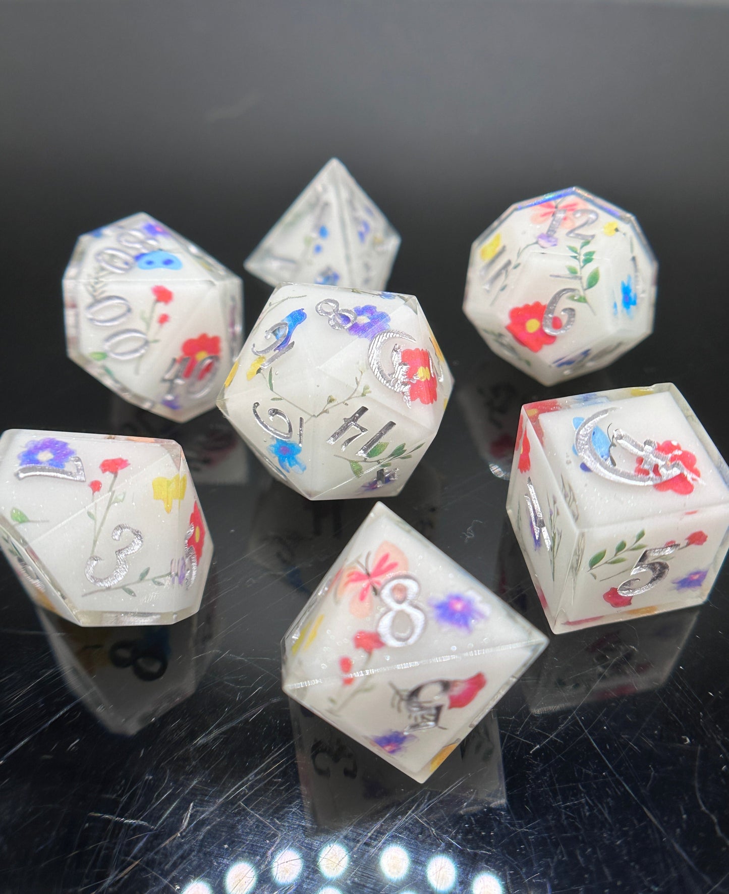 "Druidcraft" 7pc Dice Set