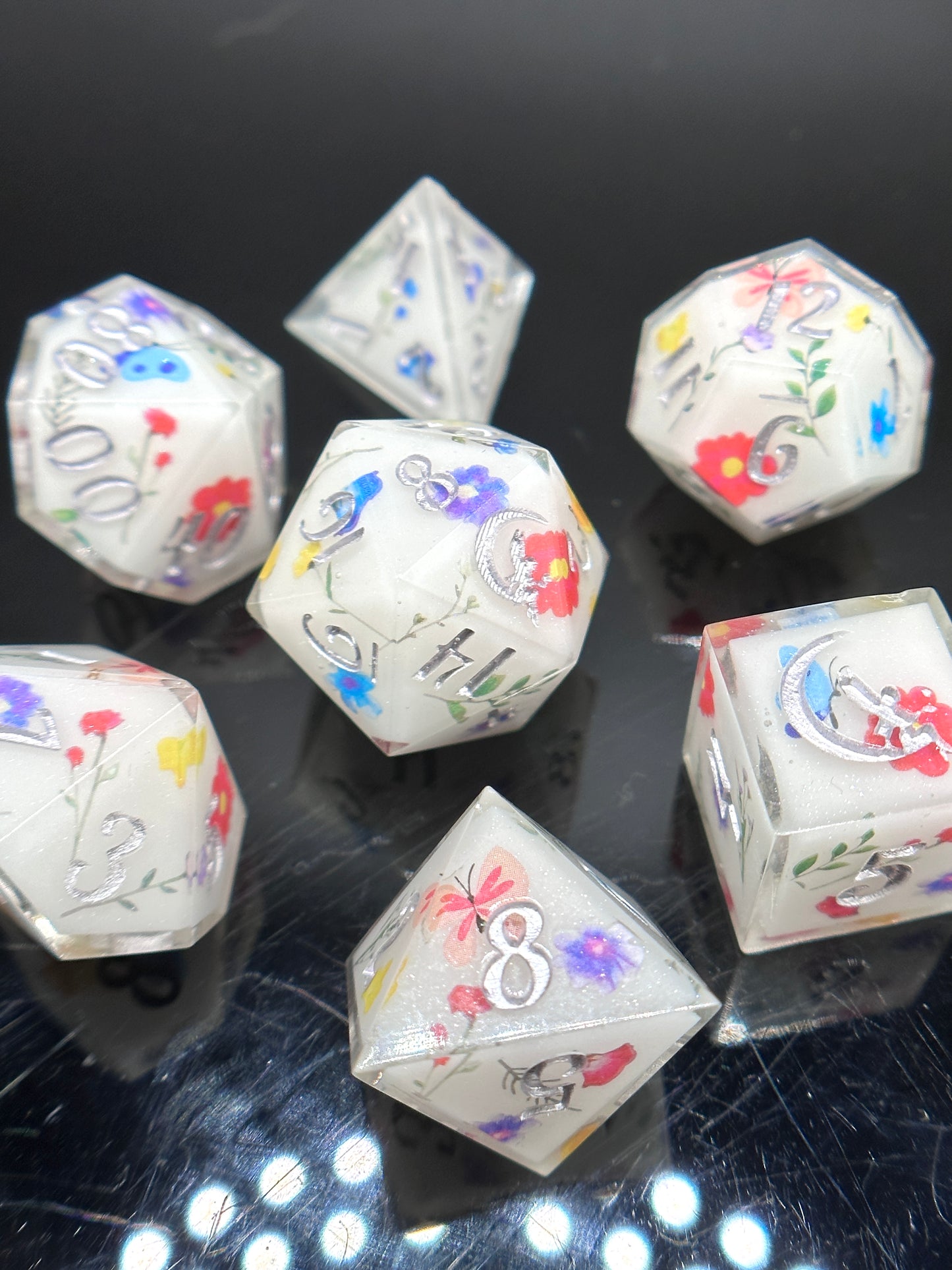 "Druidcraft" 7pc Dice Set